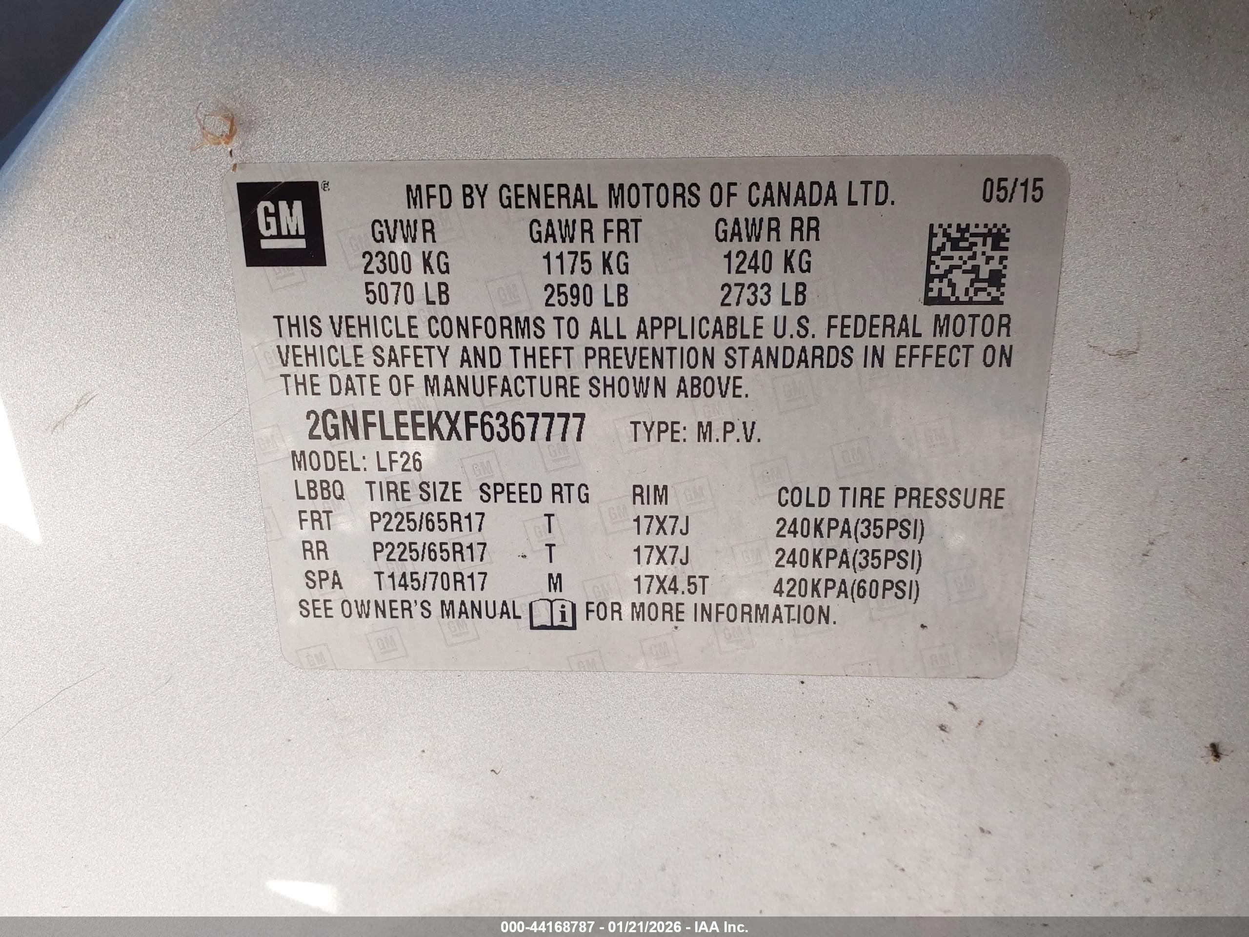 CHEVROLET EQUINOX image 9