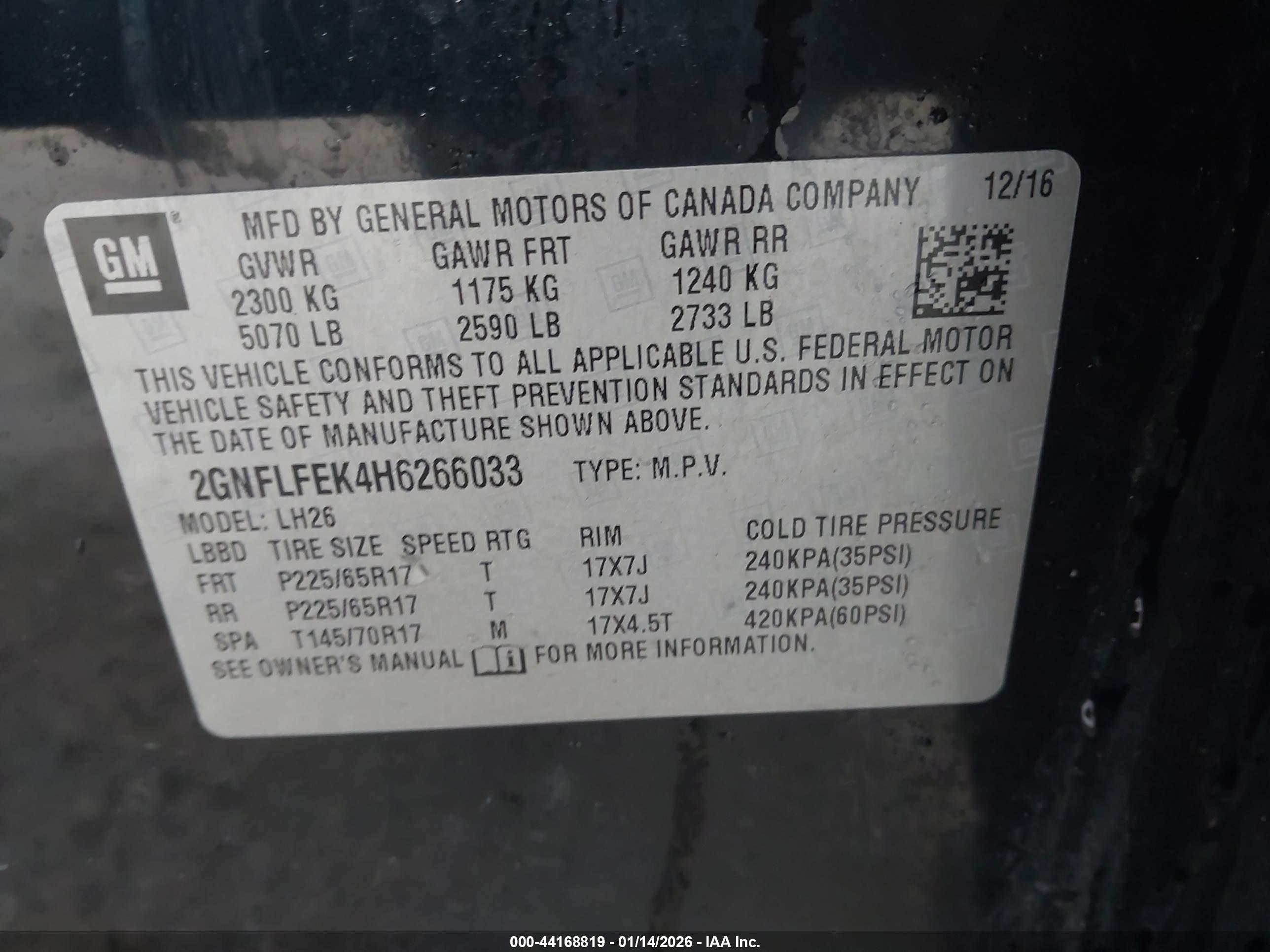 CHEVROLET EQUINOX image 9