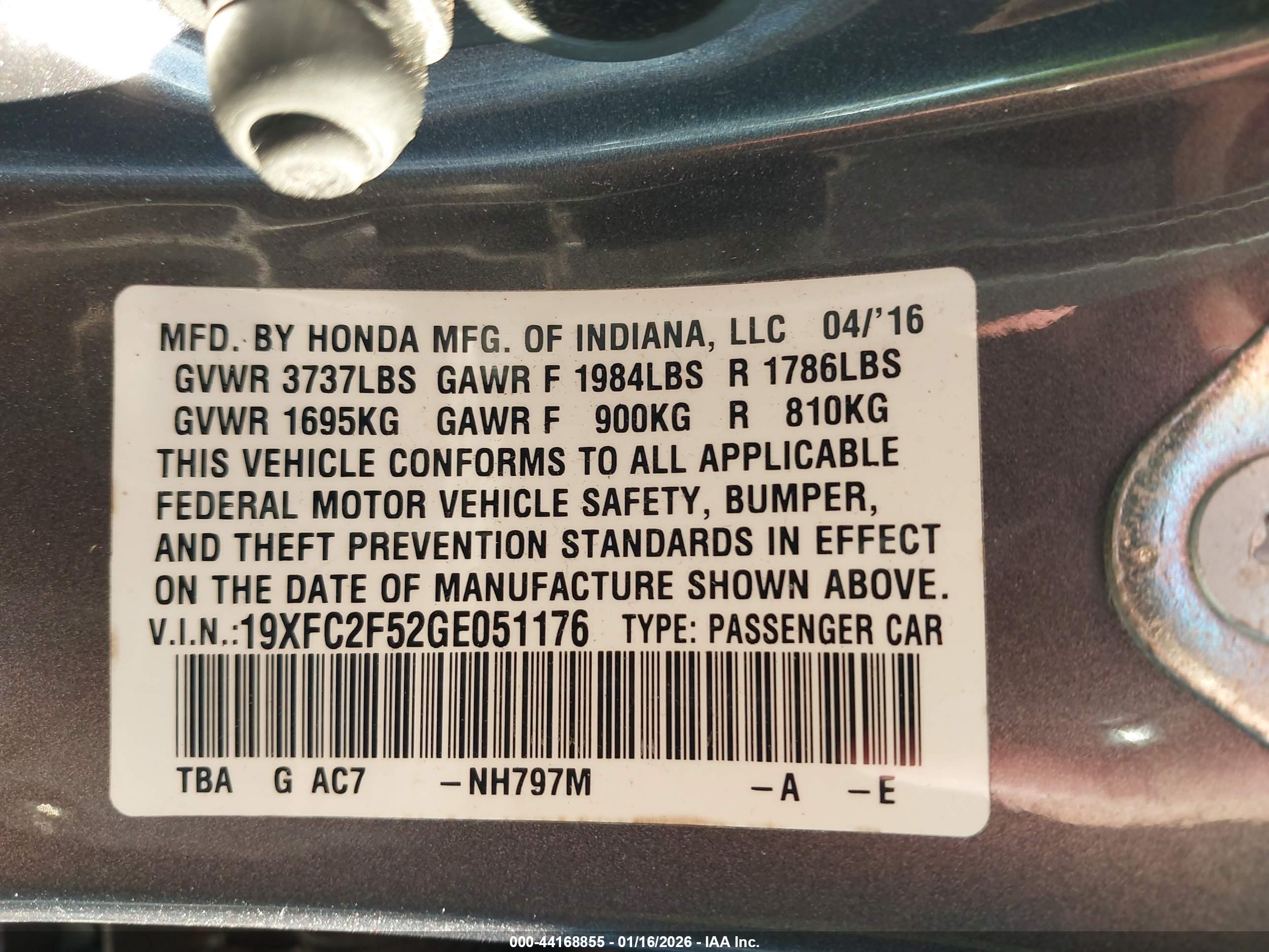 HONDA CIVIC image 9