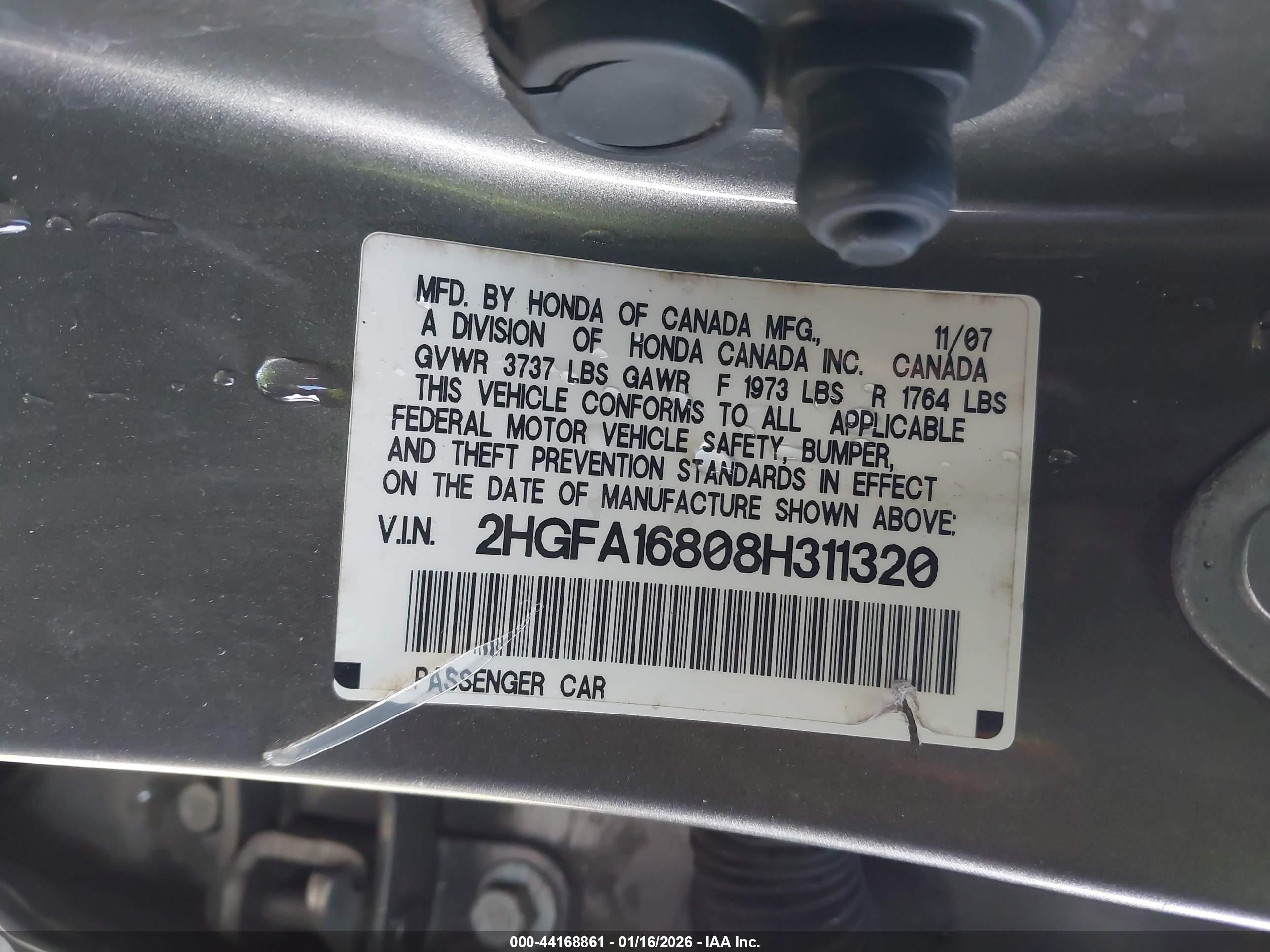 HONDA CIVIC image 9