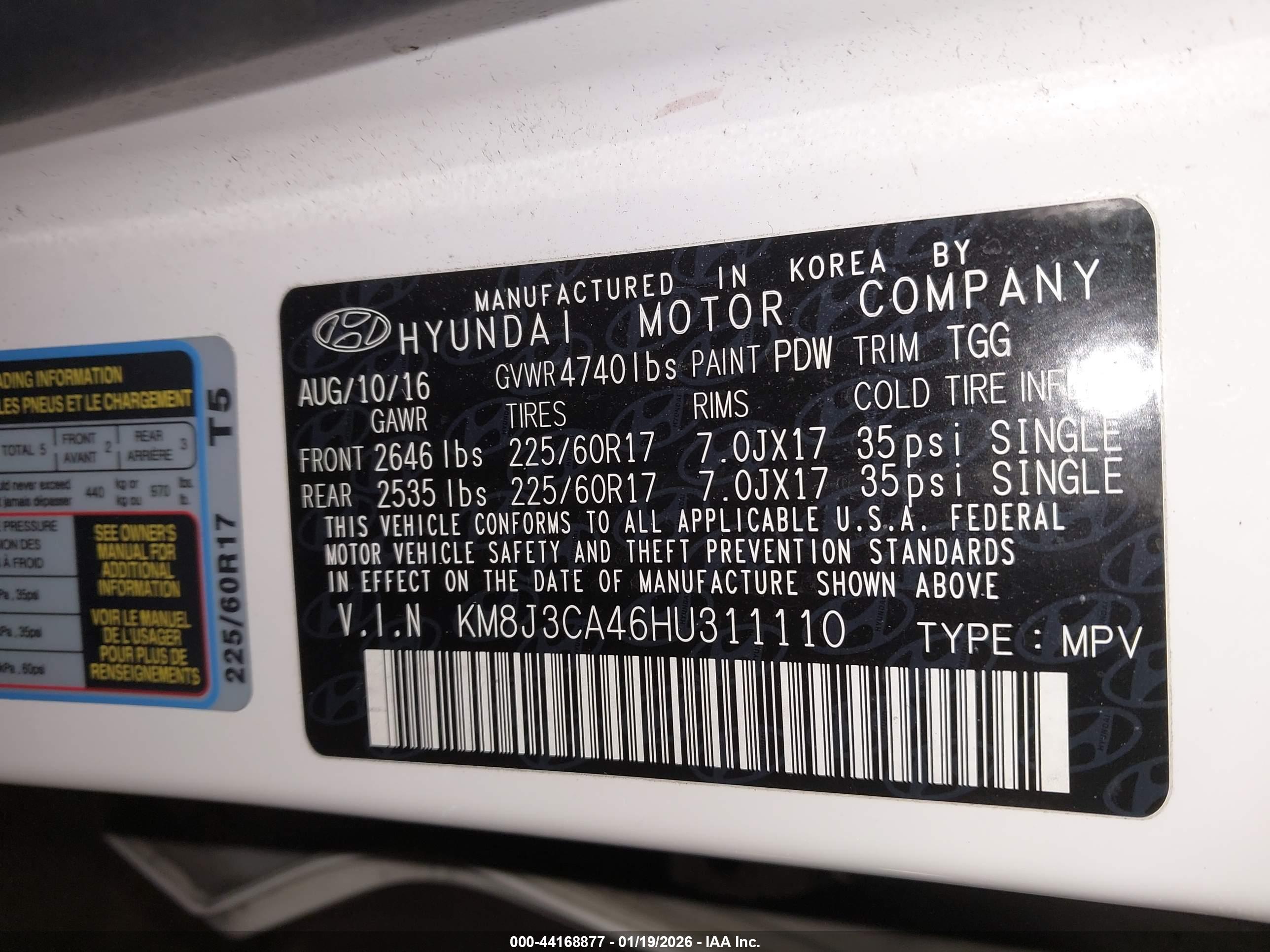 HYUNDAI TUCSON image 9