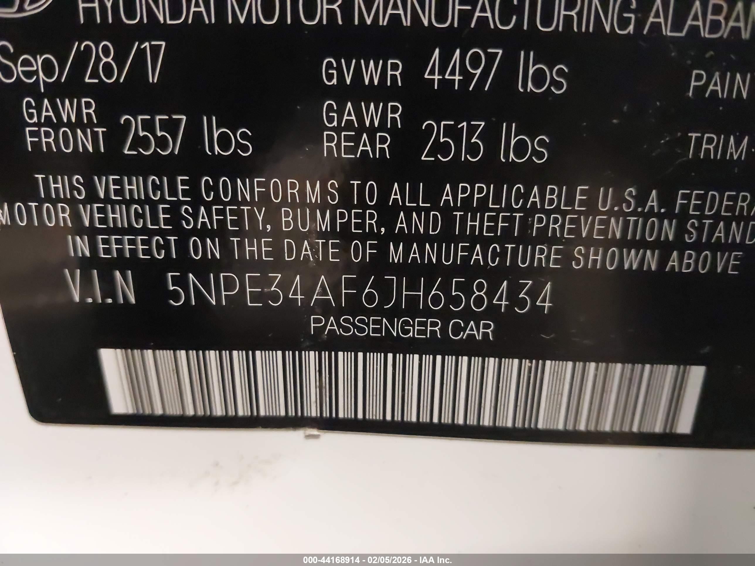 HYUNDAI SONATA image 9