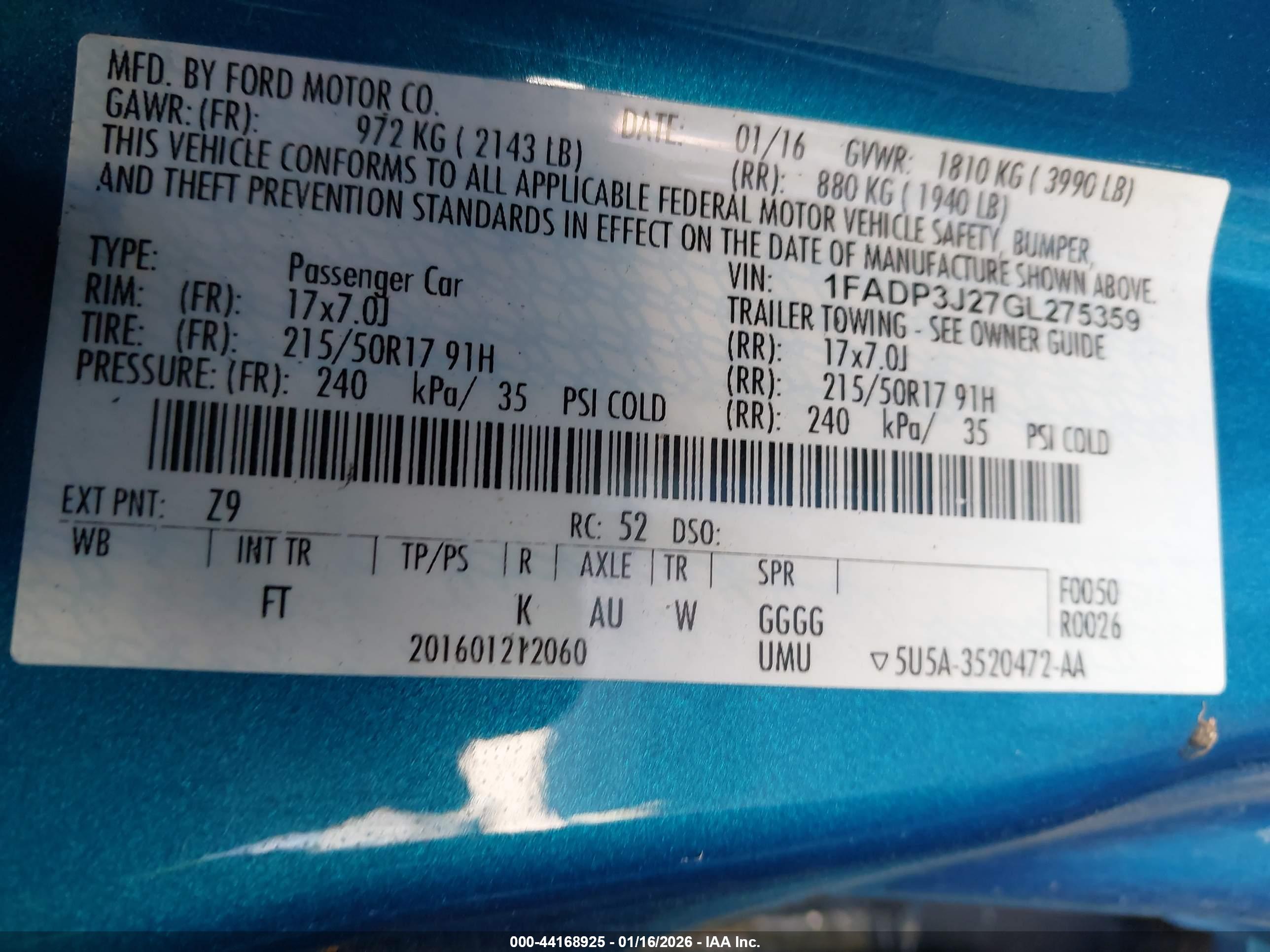 FORD FOCUS image 9