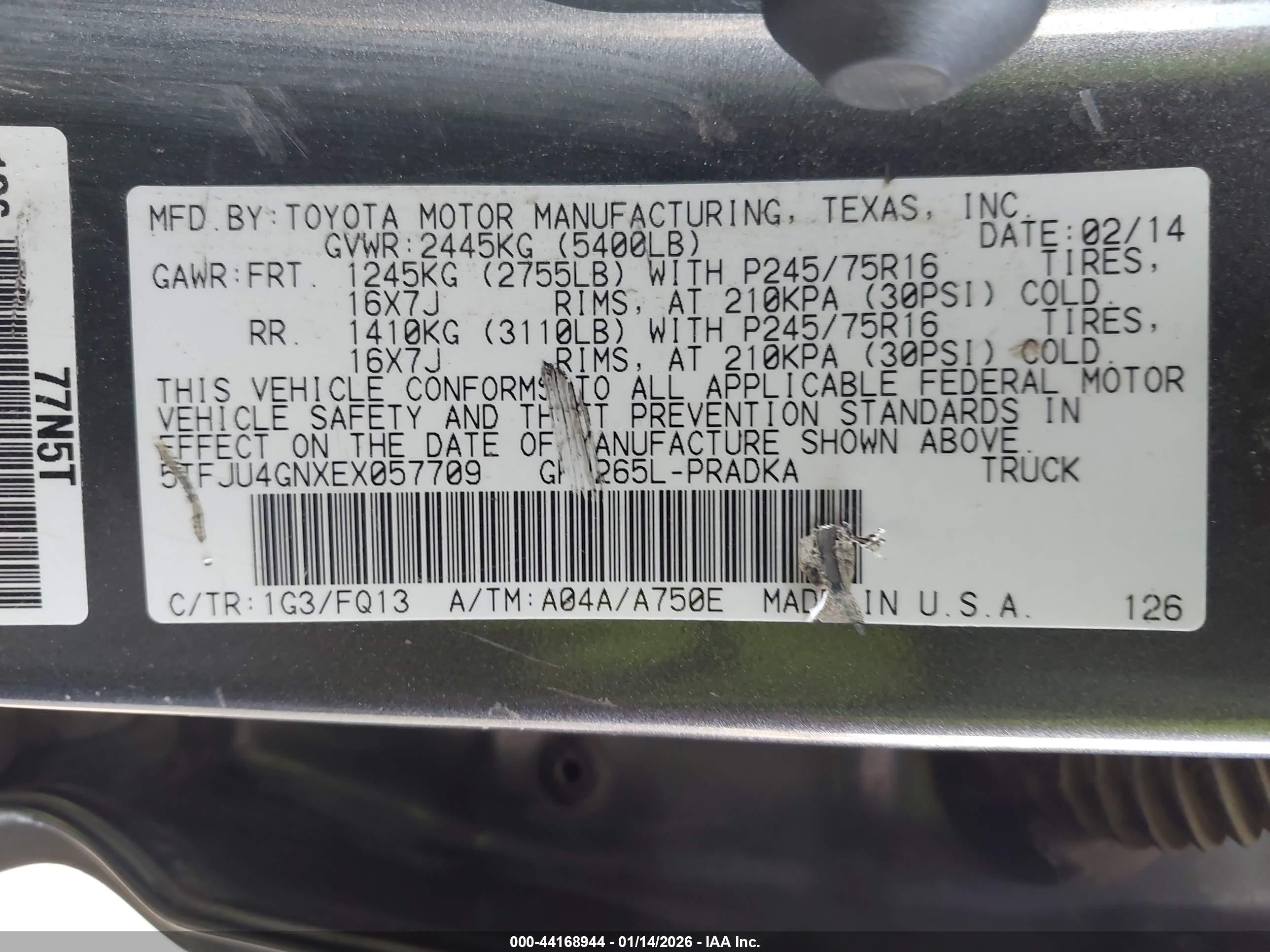 TOYOTA TACOMA image 9