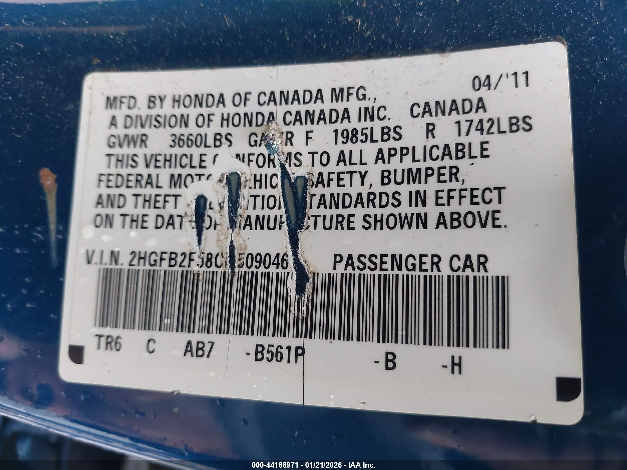 HONDA CIVIC image 9