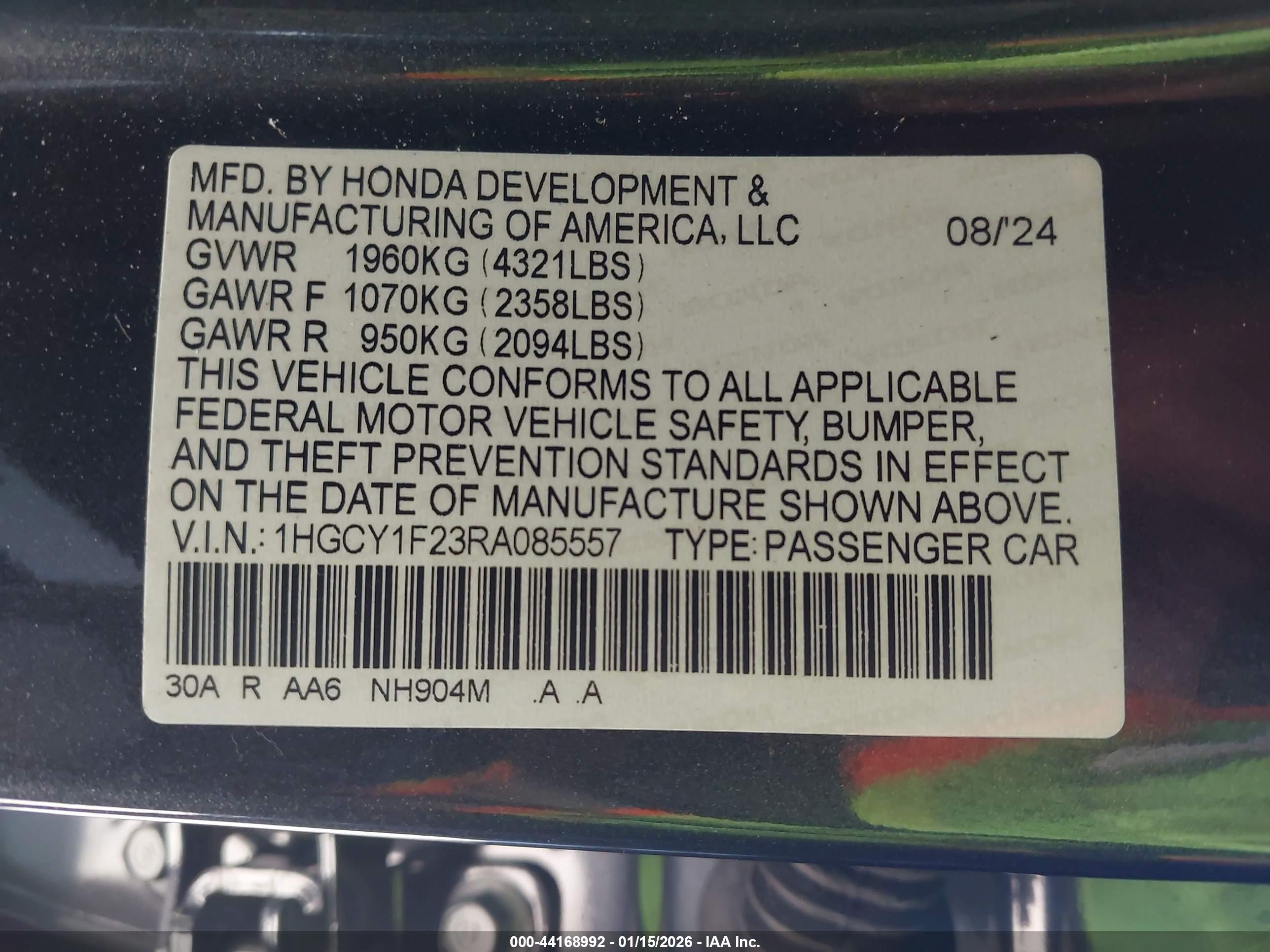 HONDA ACCORD image 9