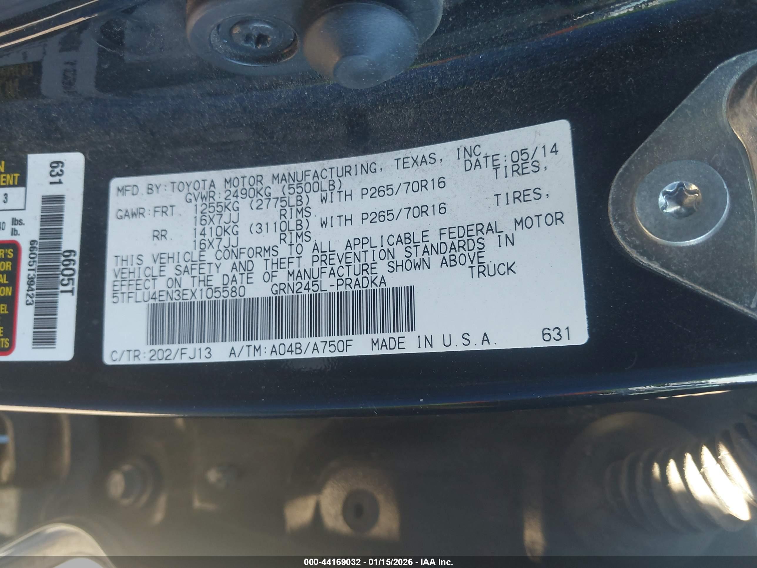TOYOTA TACOMA image 9