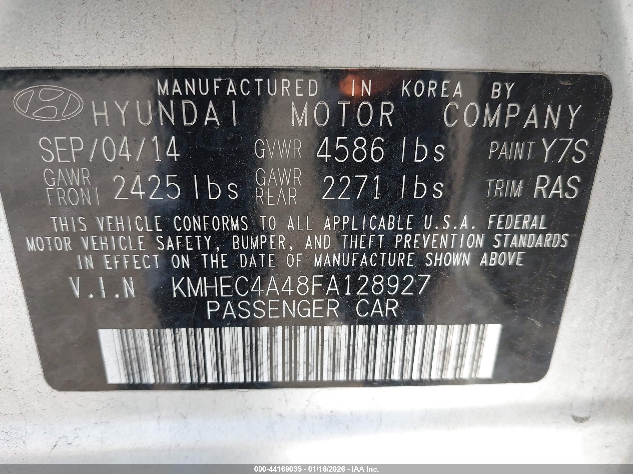 HYUNDAI SONATA image 9