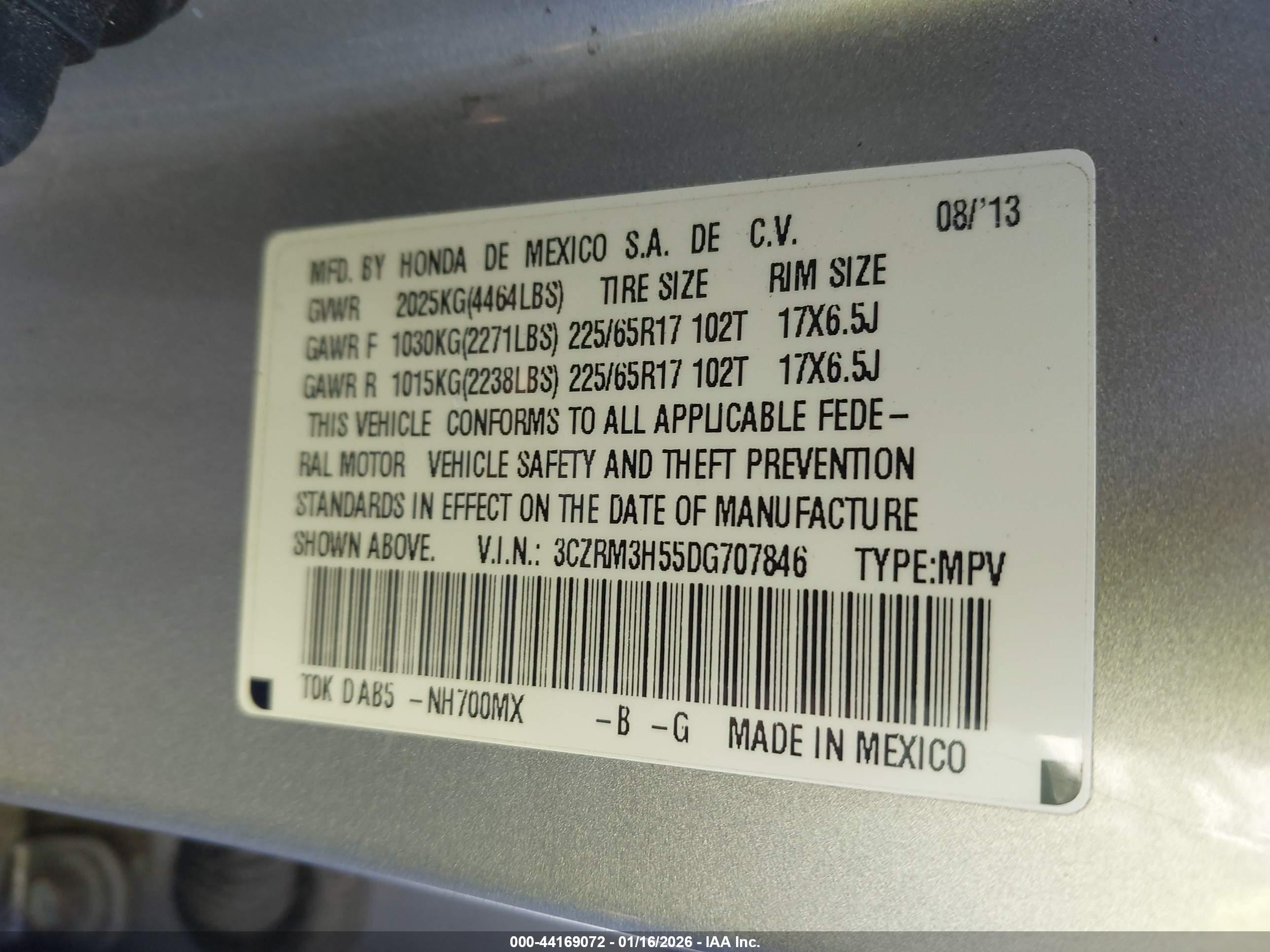 HONDA CR-V image 9