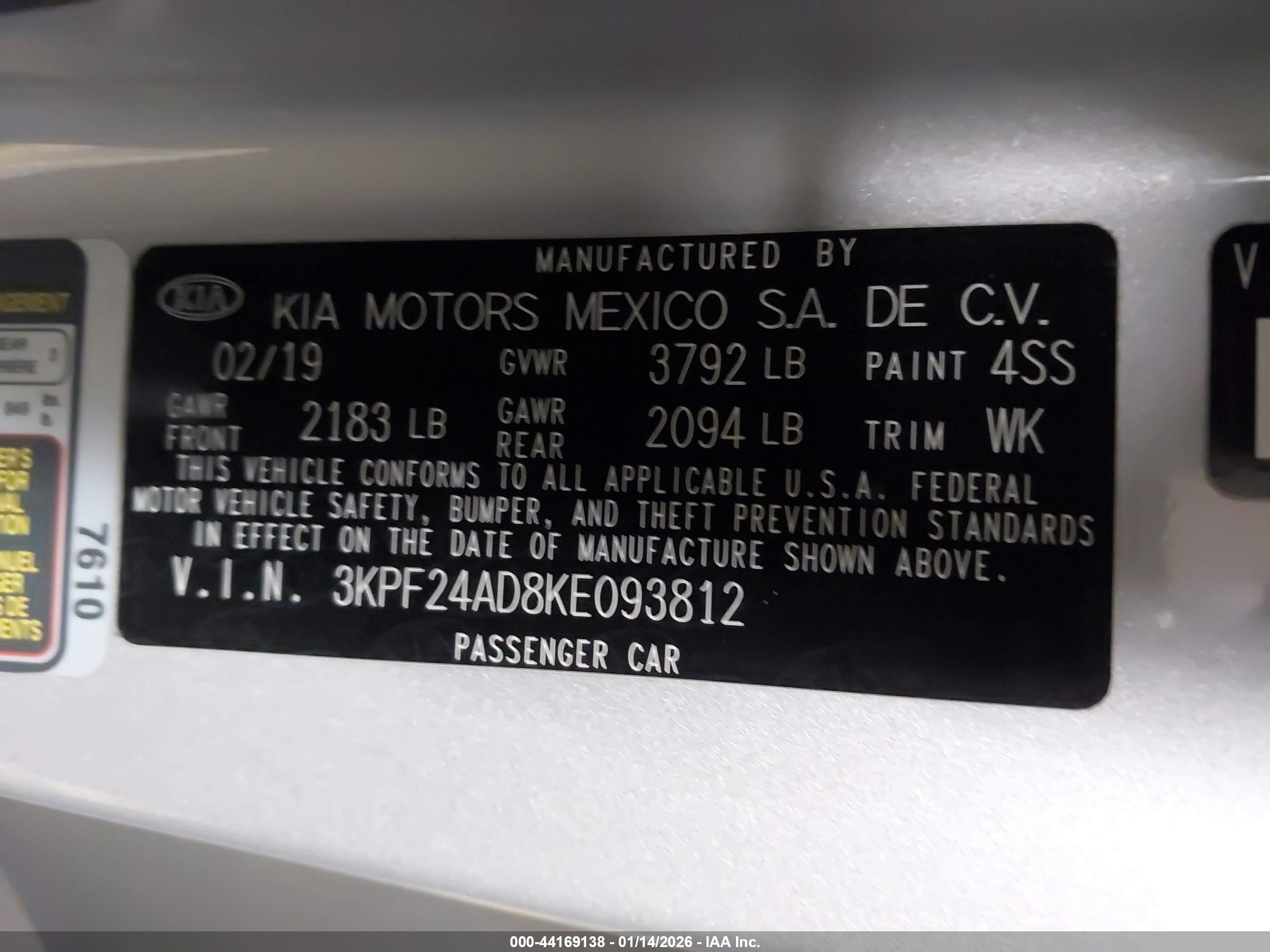 KIA FORTE image 9