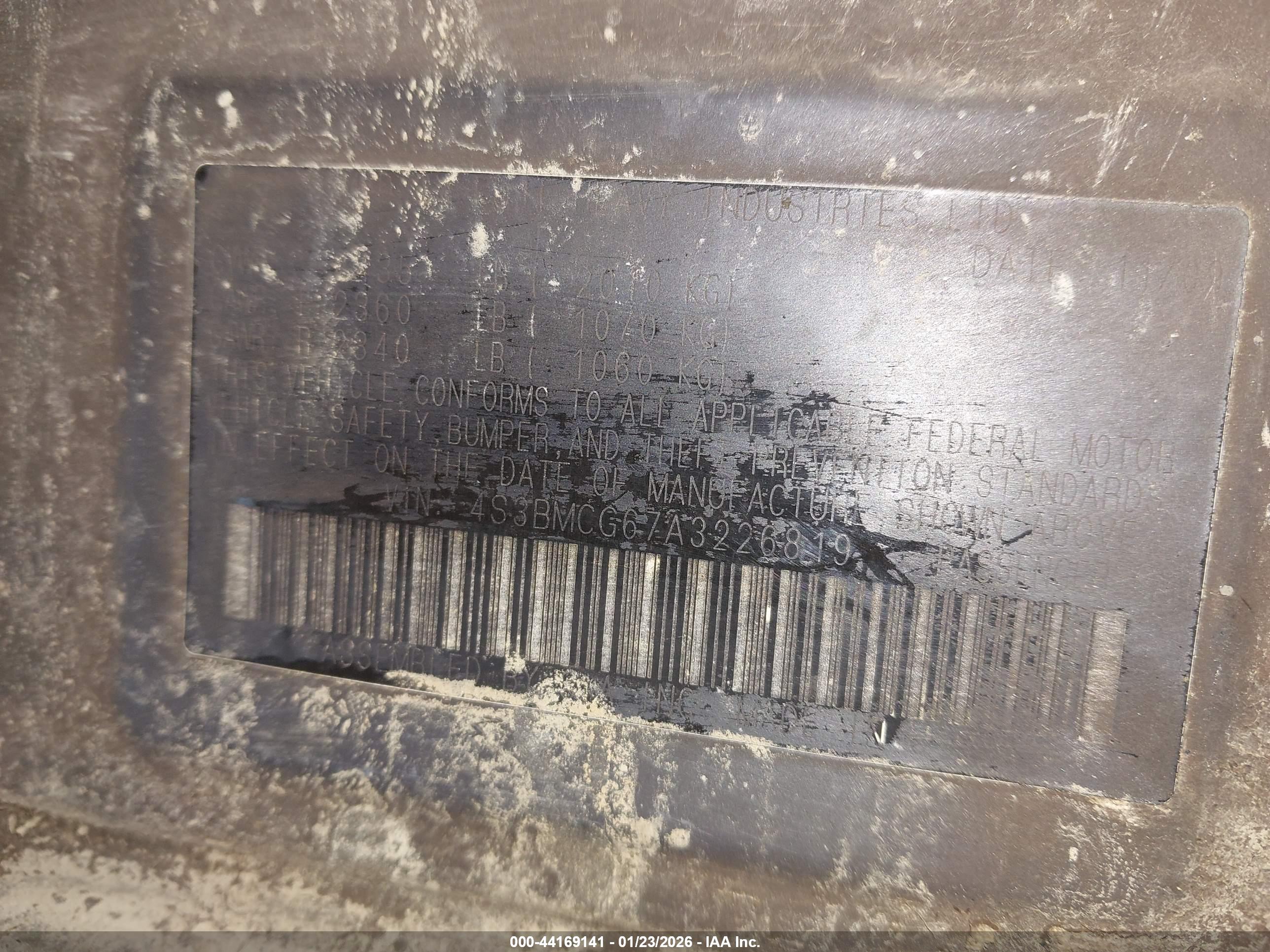 SUBARU LEGACY image 9
