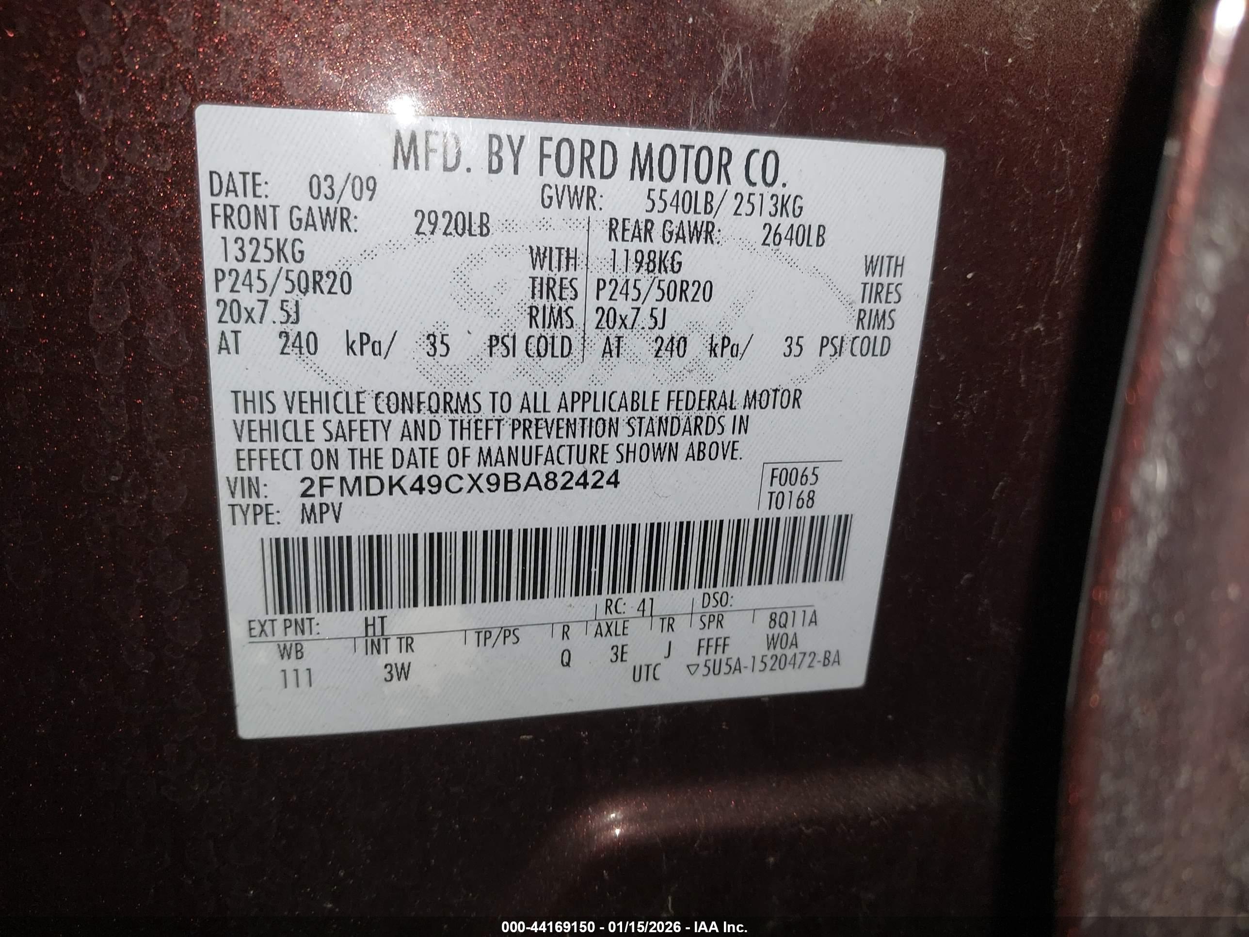 FORD EDGE image 9