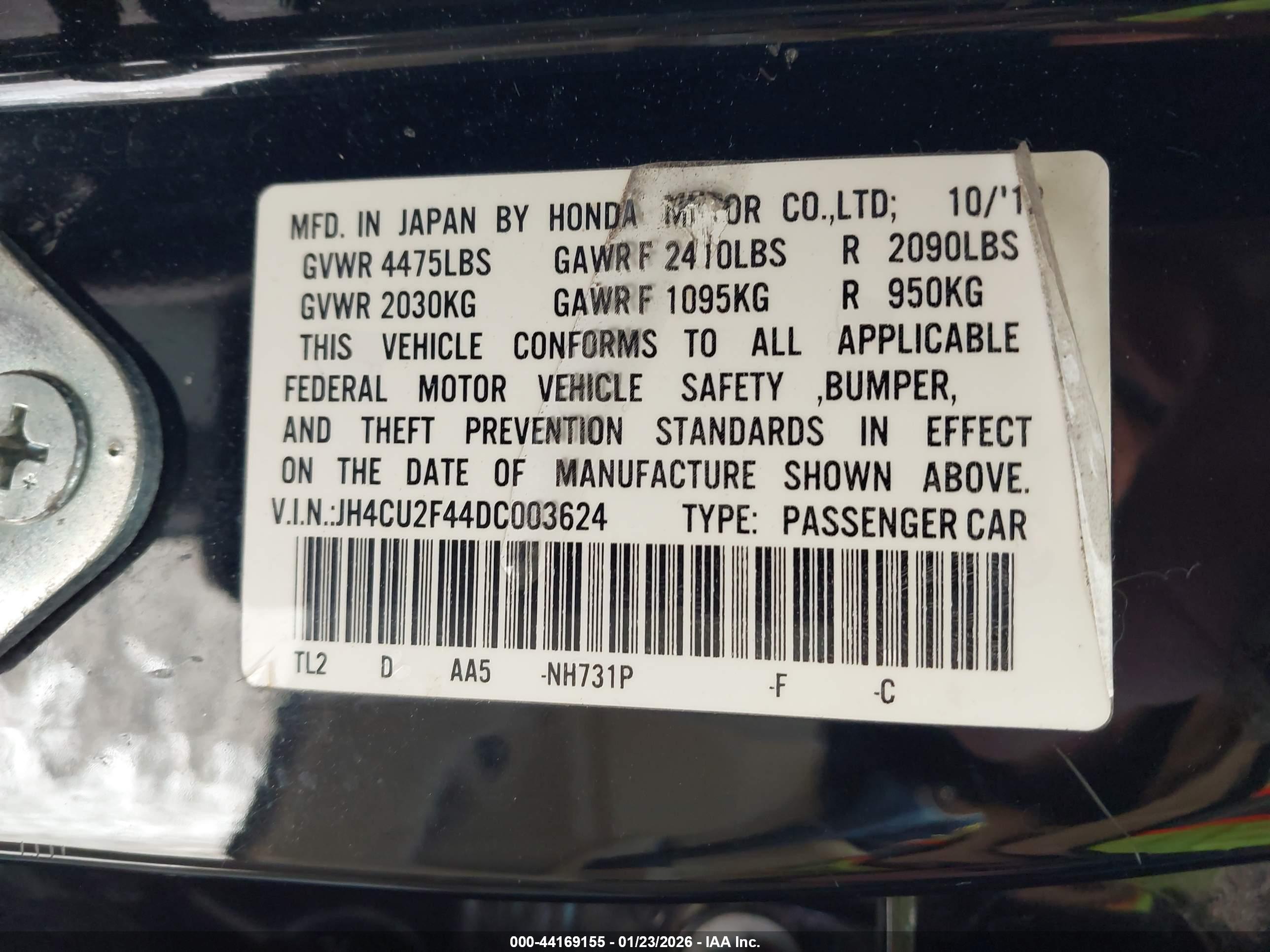 ACURA TSX image 9