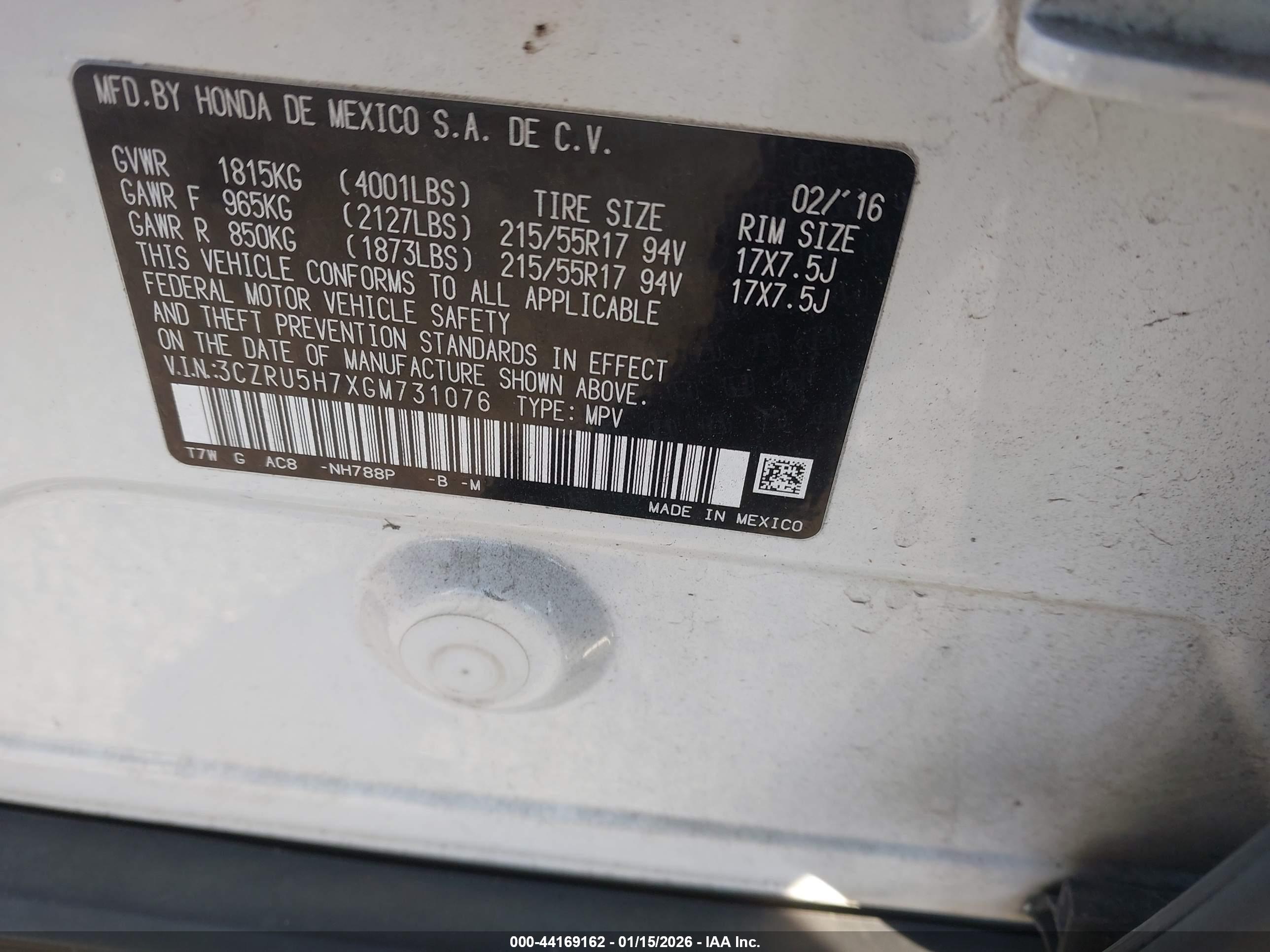 HONDA HR-V image 9