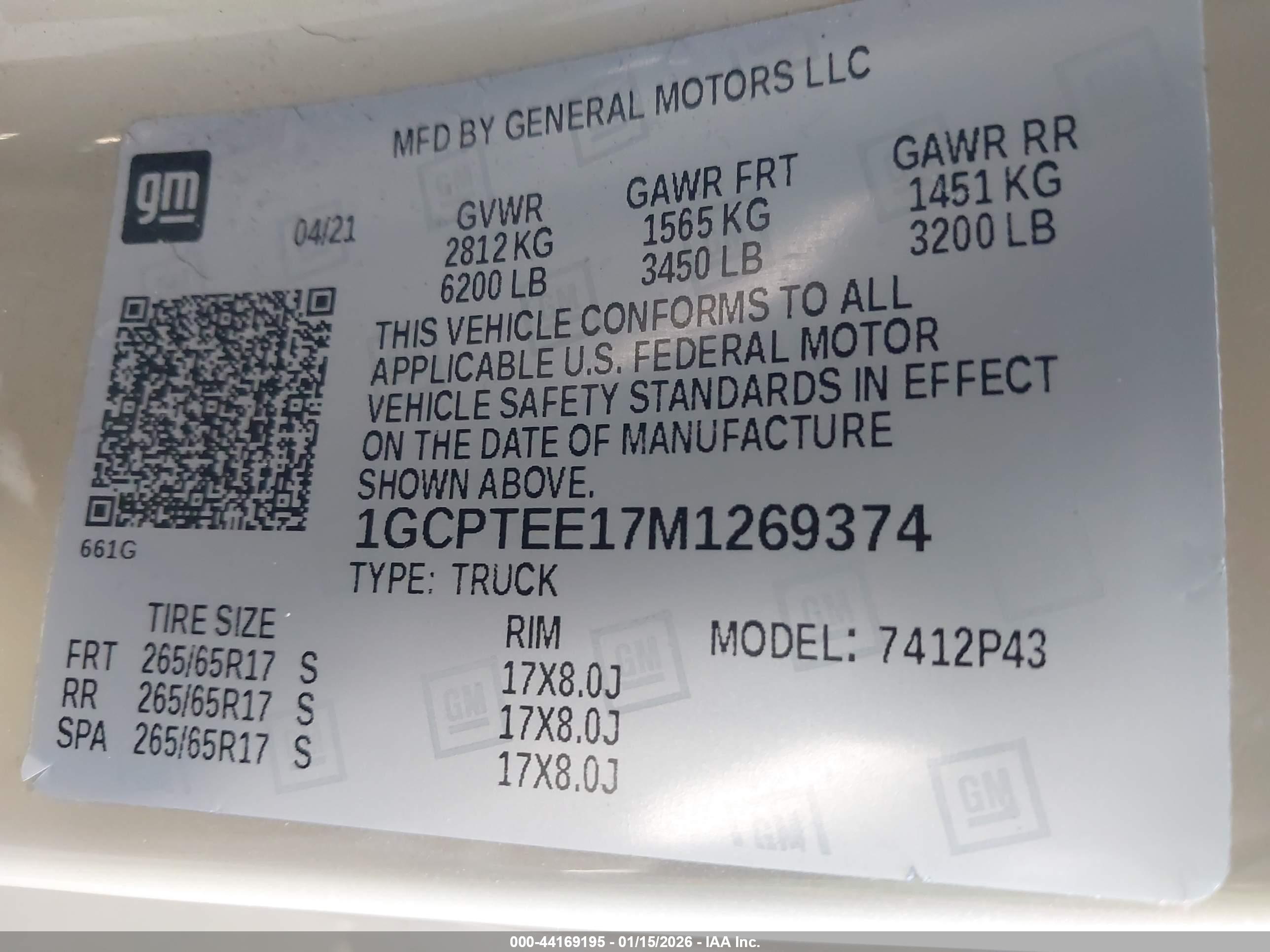 CHEVROLET COLORADO image 9