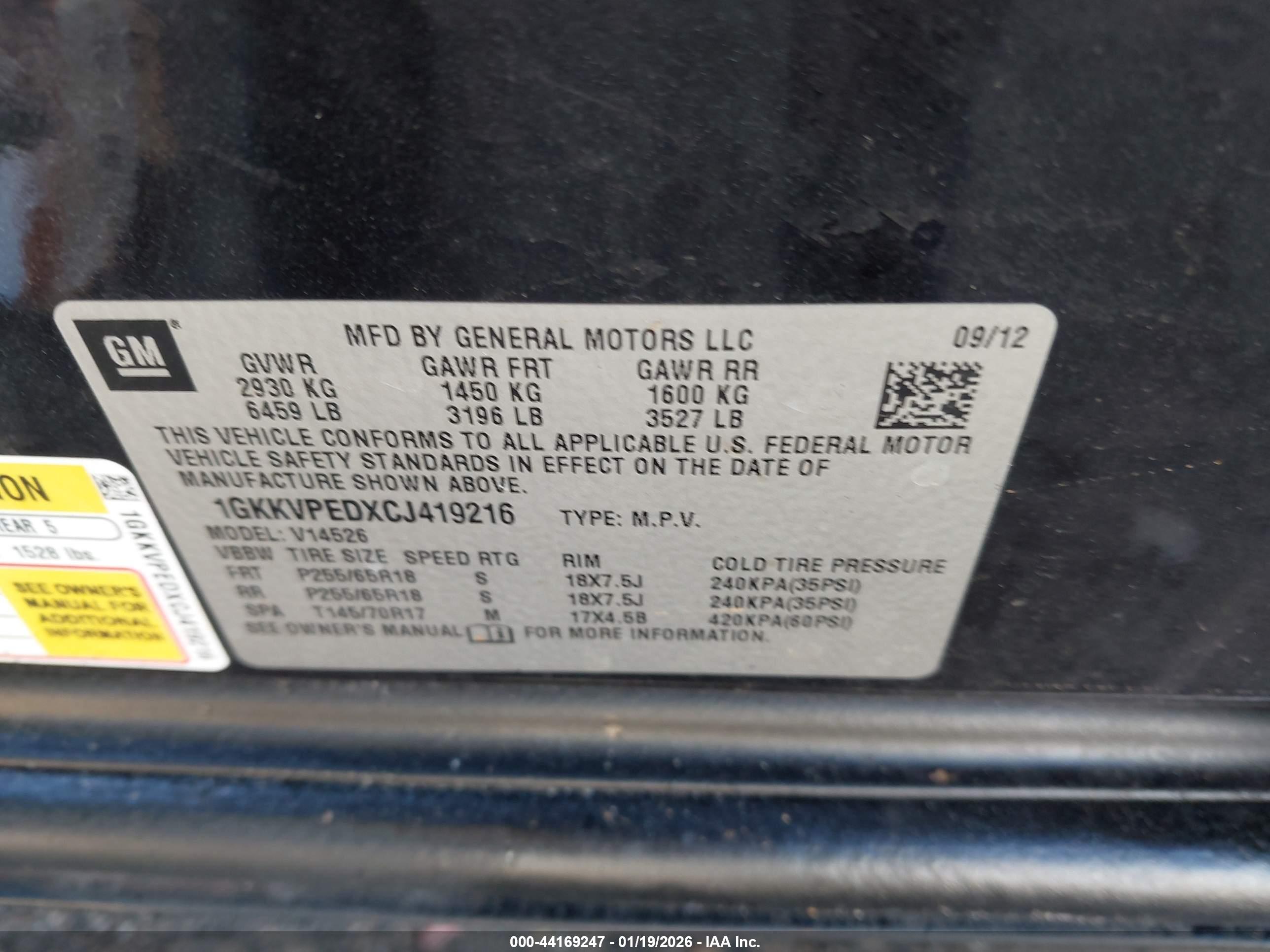 GMC ACADIA image 9
