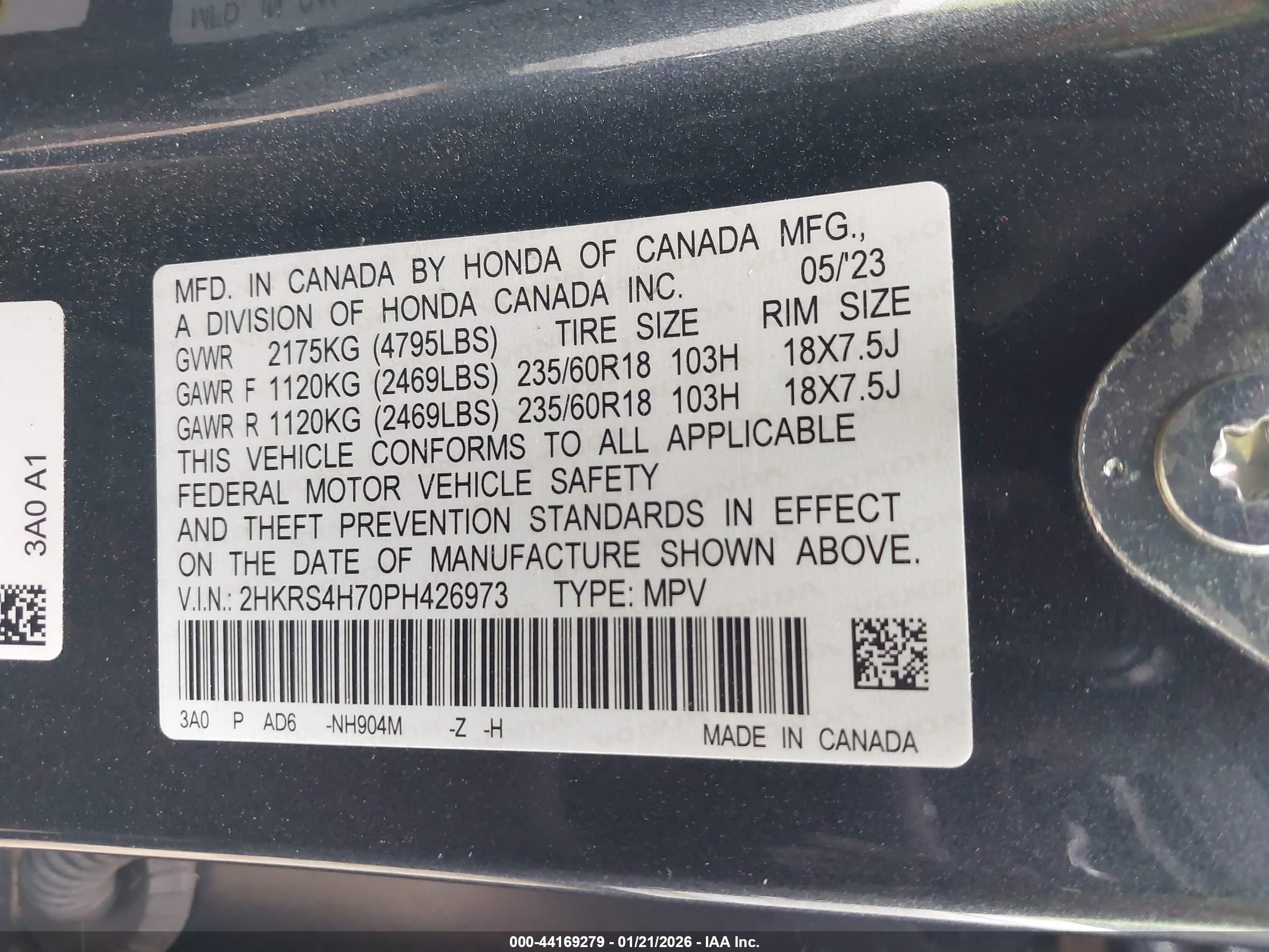 HONDA CR-V image 9