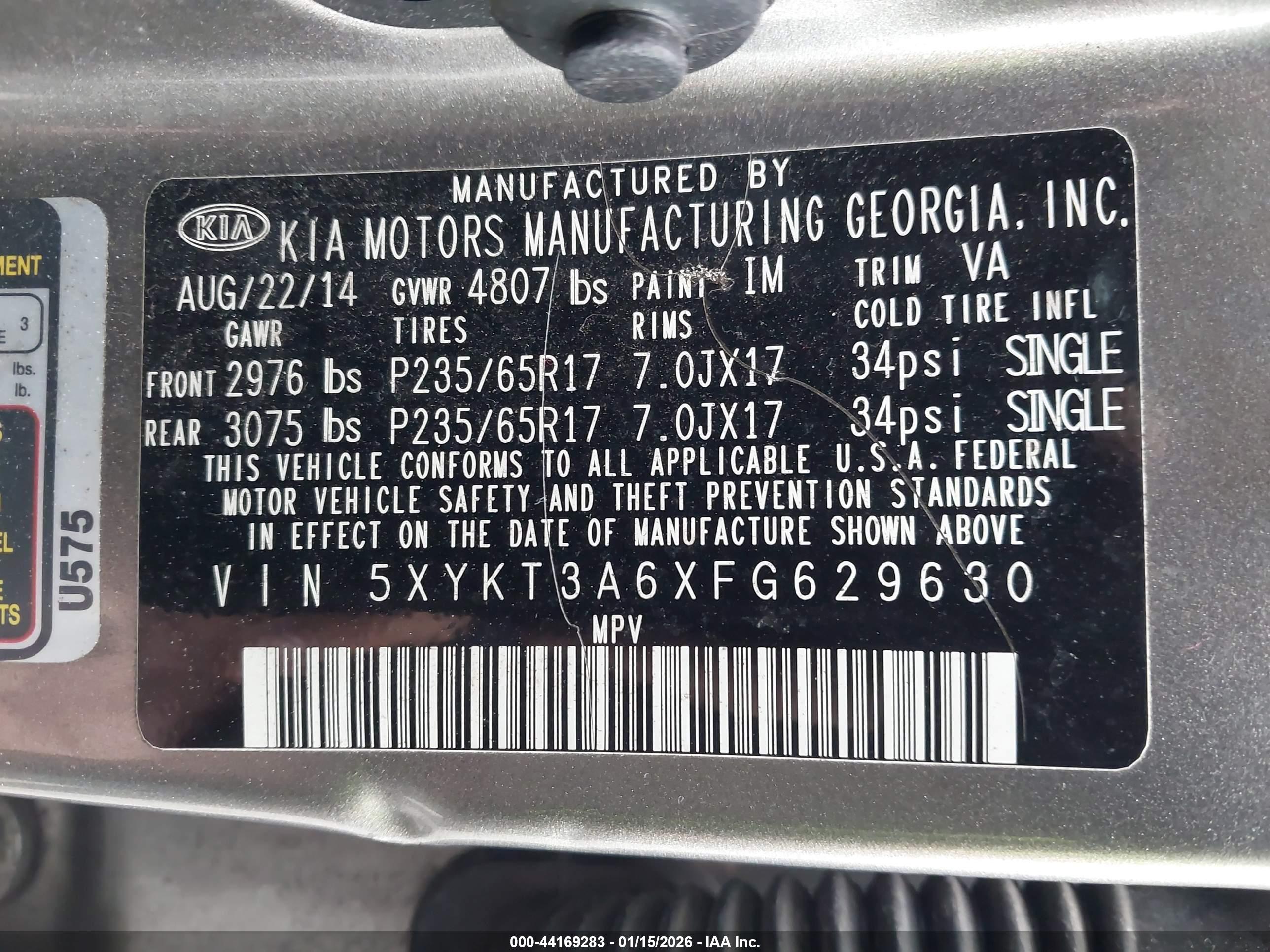 KIA SORENTO image 9