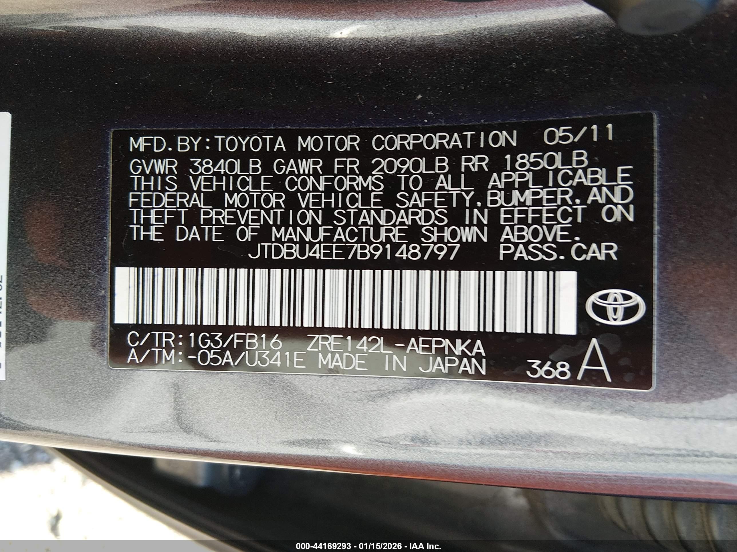TOYOTA COROLLA image 9