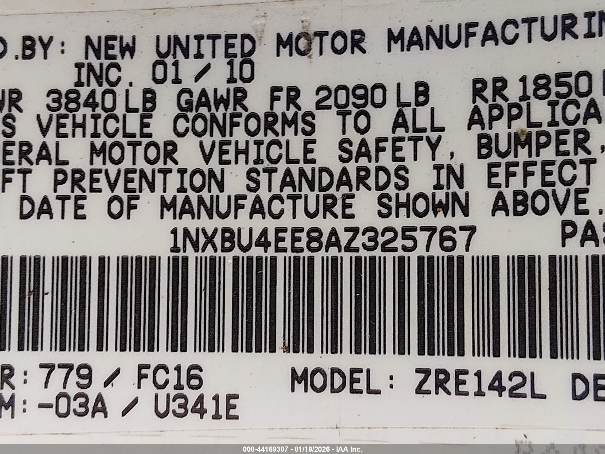 TOYOTA COROLLA image 9