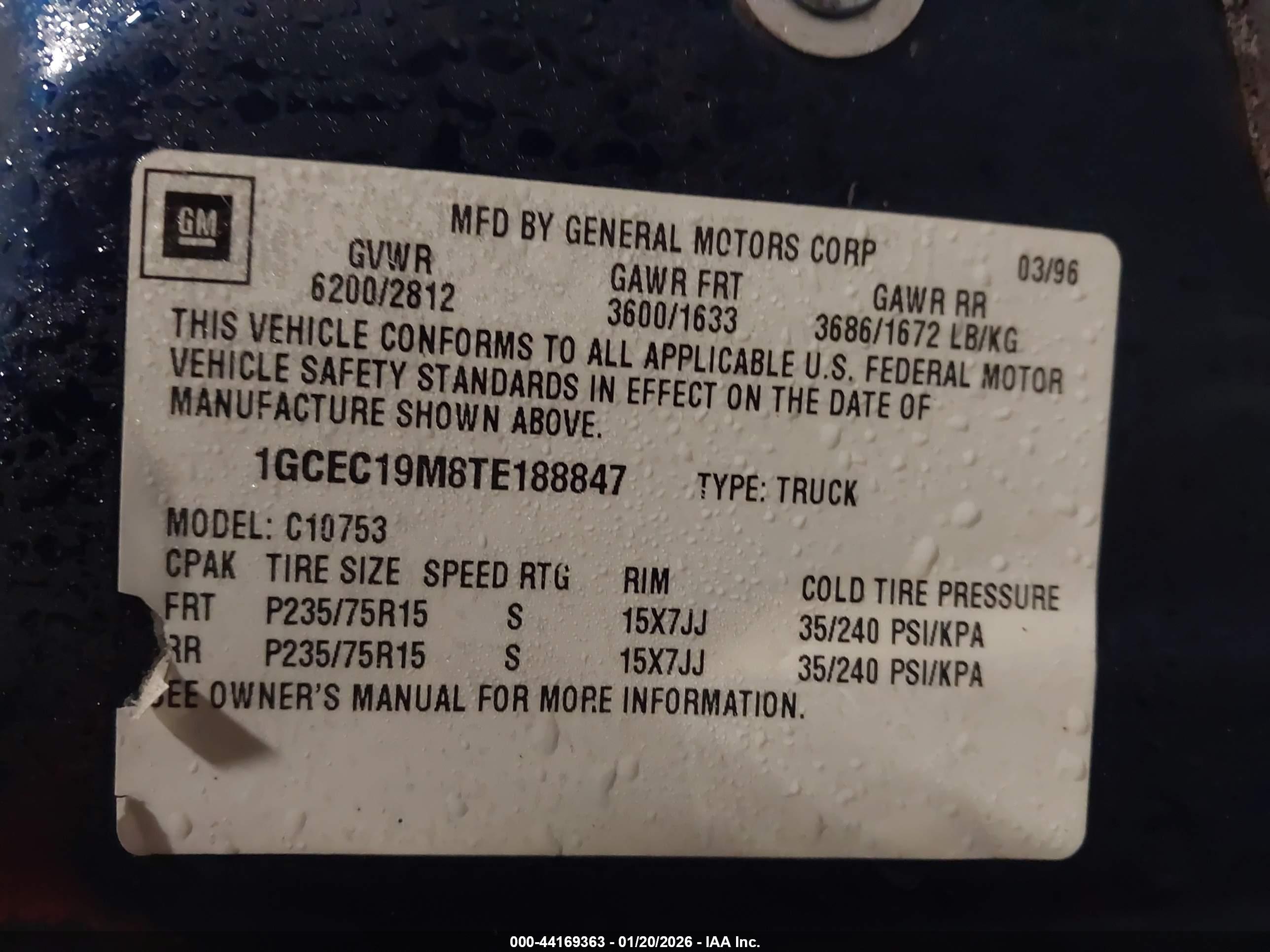 CHEVROLET GMT-400 image 9