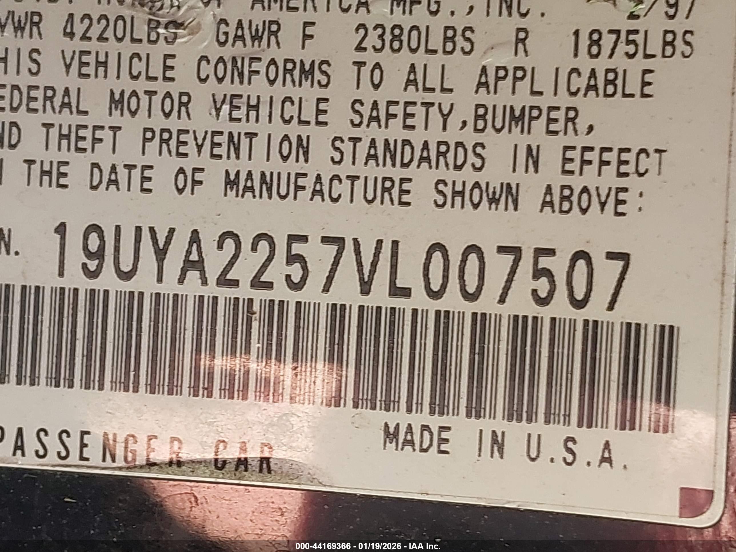 ACURA CL image 9