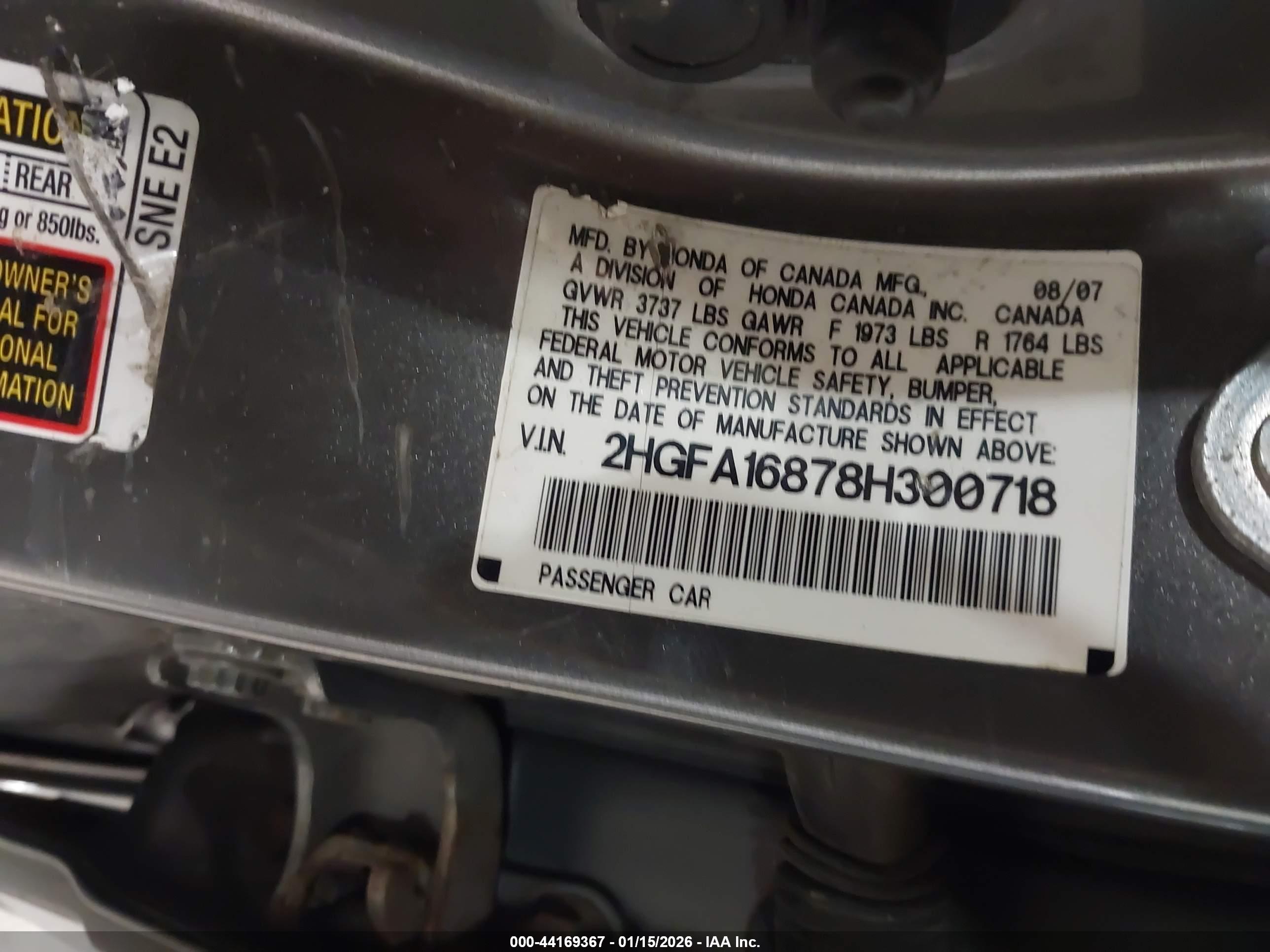 HONDA CIVIC image 9