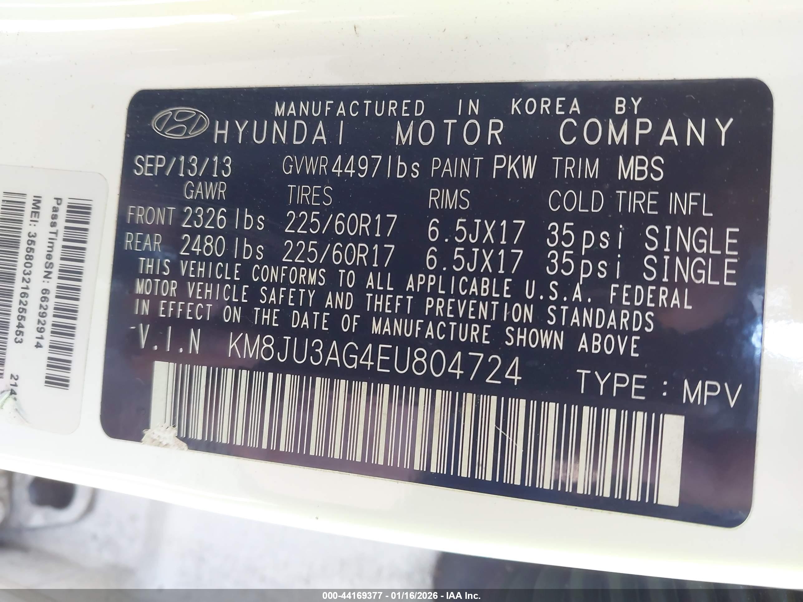 HYUNDAI TUCSON image 9