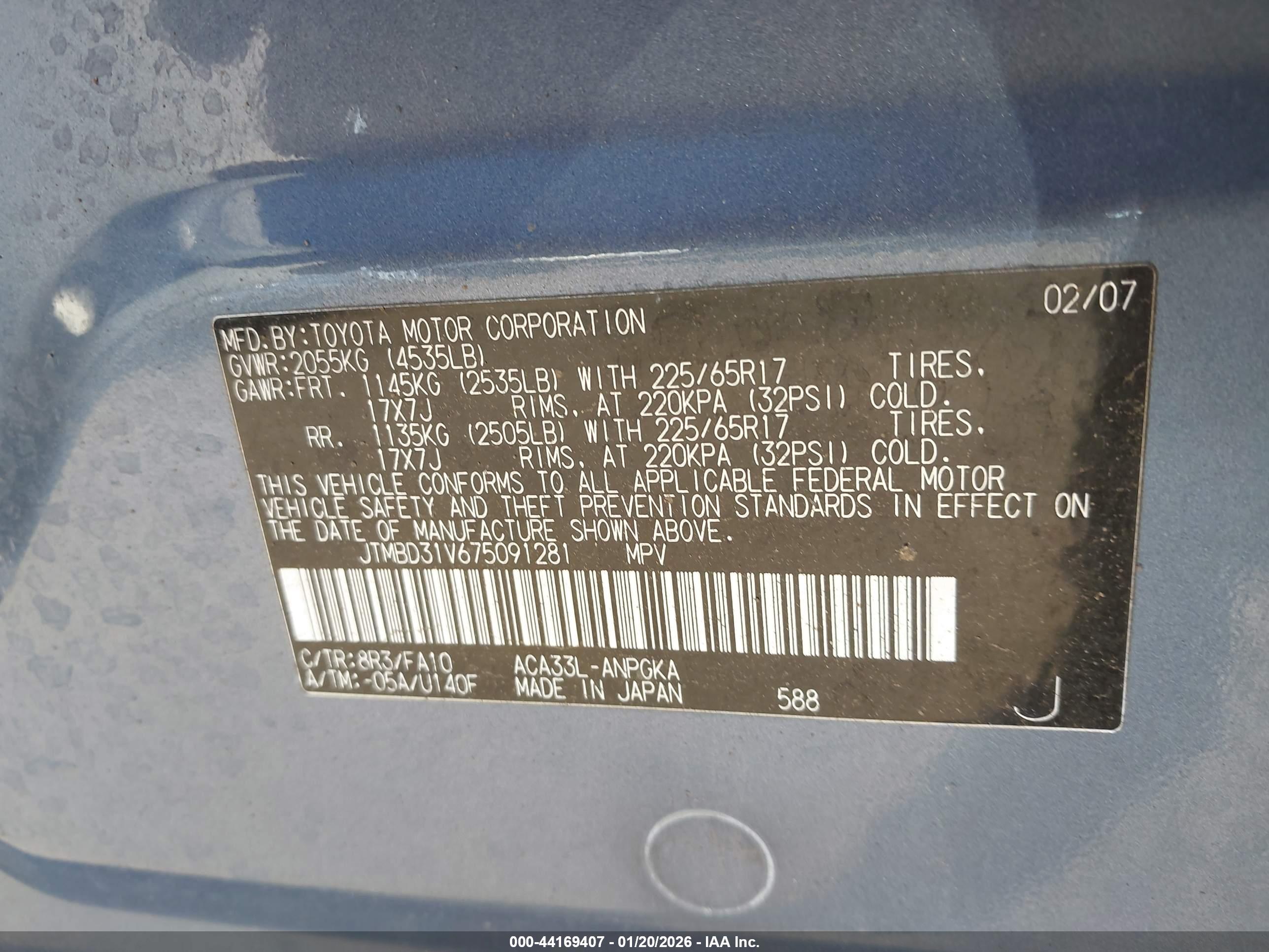 TOYOTA RAV4 image 9