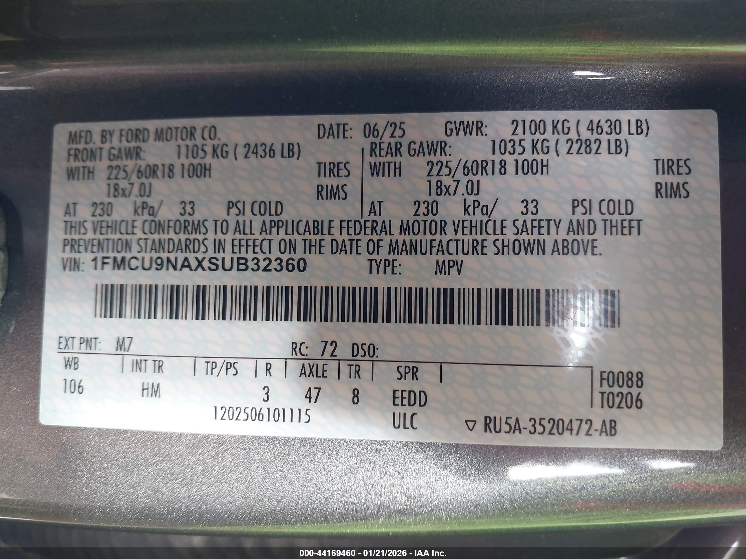 FORD ESCAPE image 9