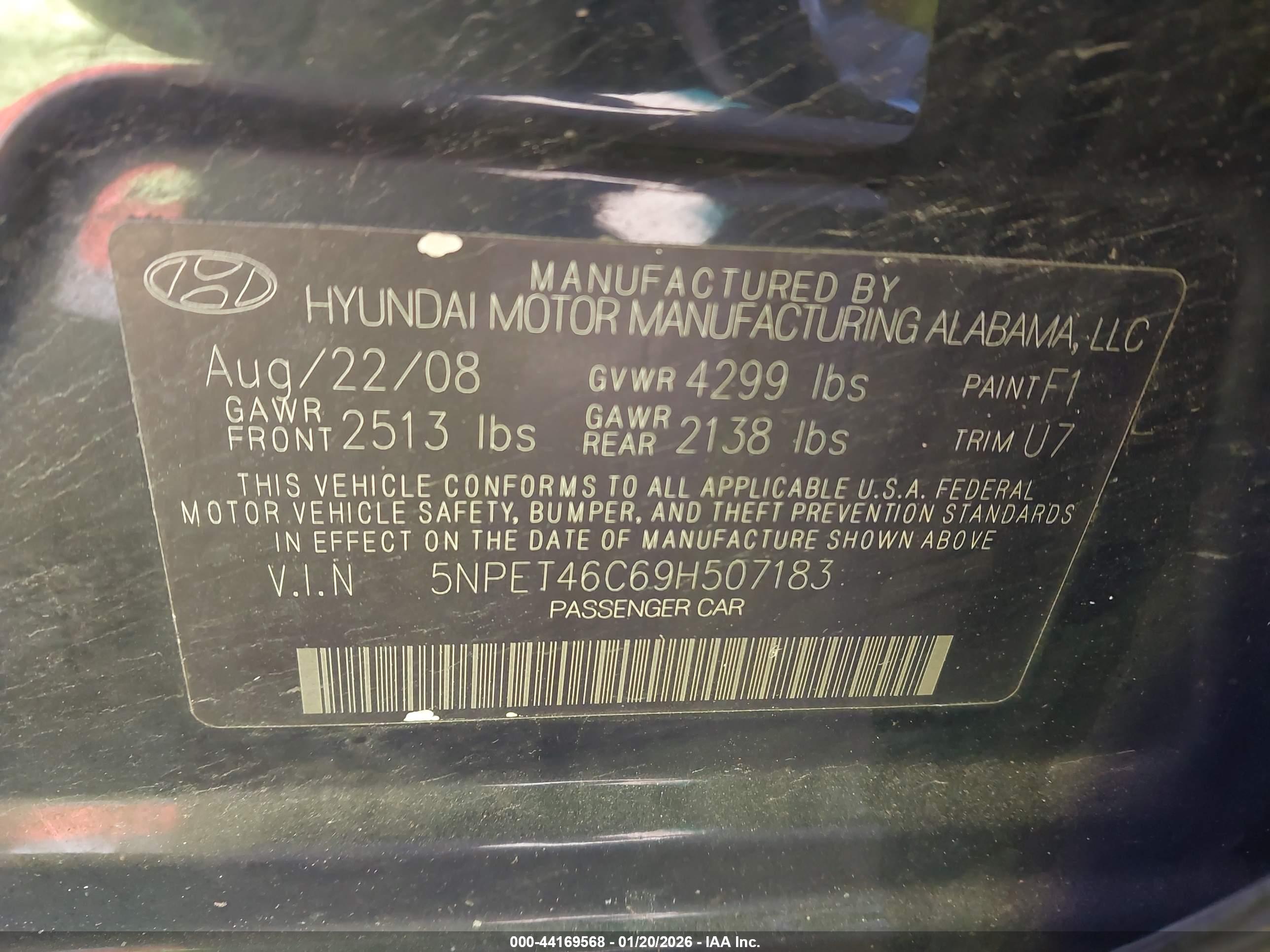 HYUNDAI SONATA image 9