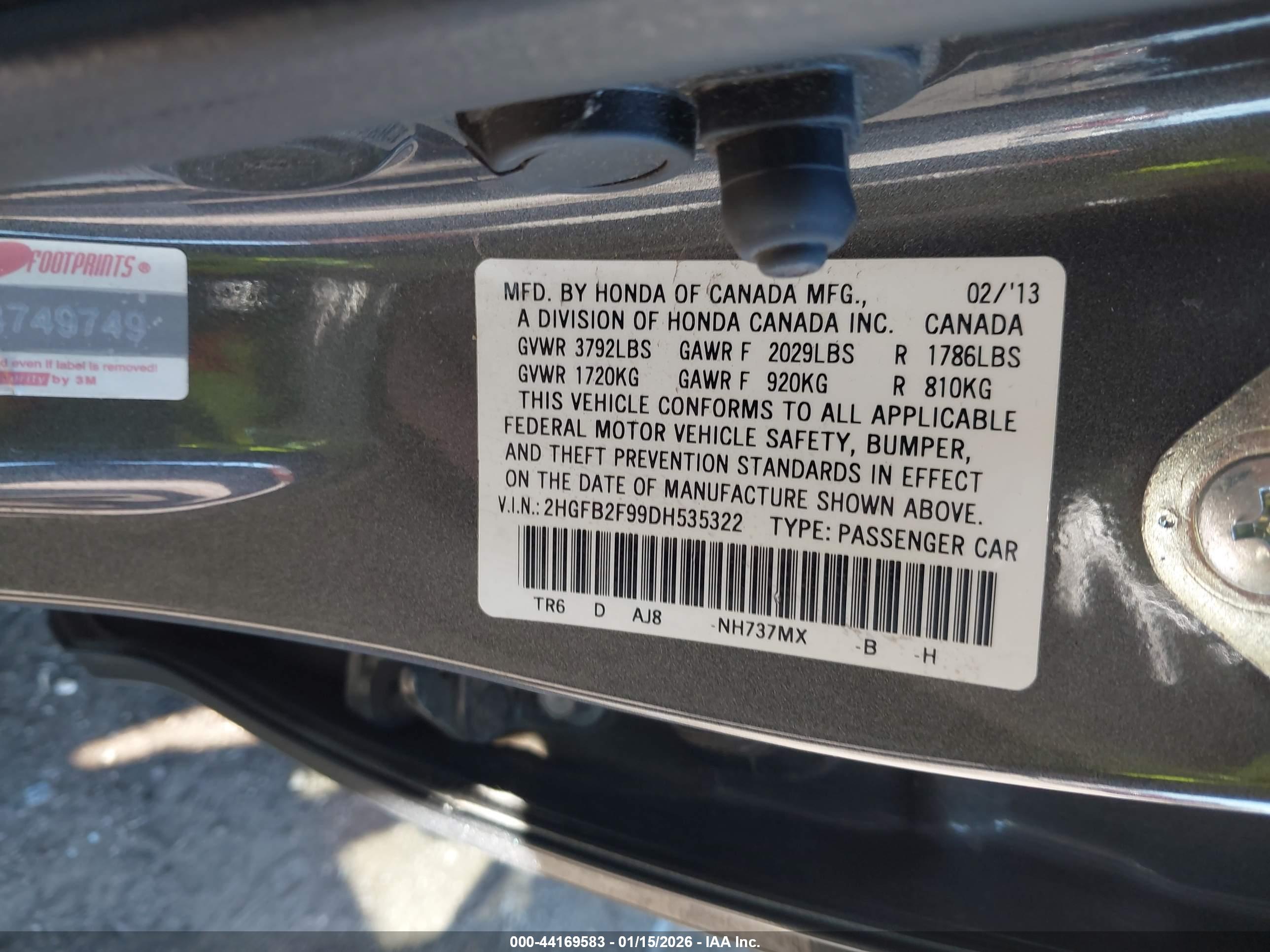 HONDA CIVIC image 9