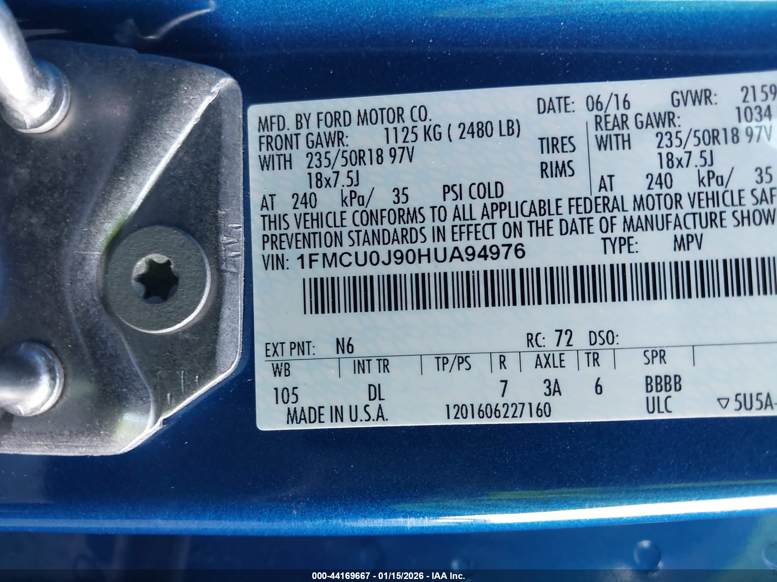 FORD ESCAPE image 9