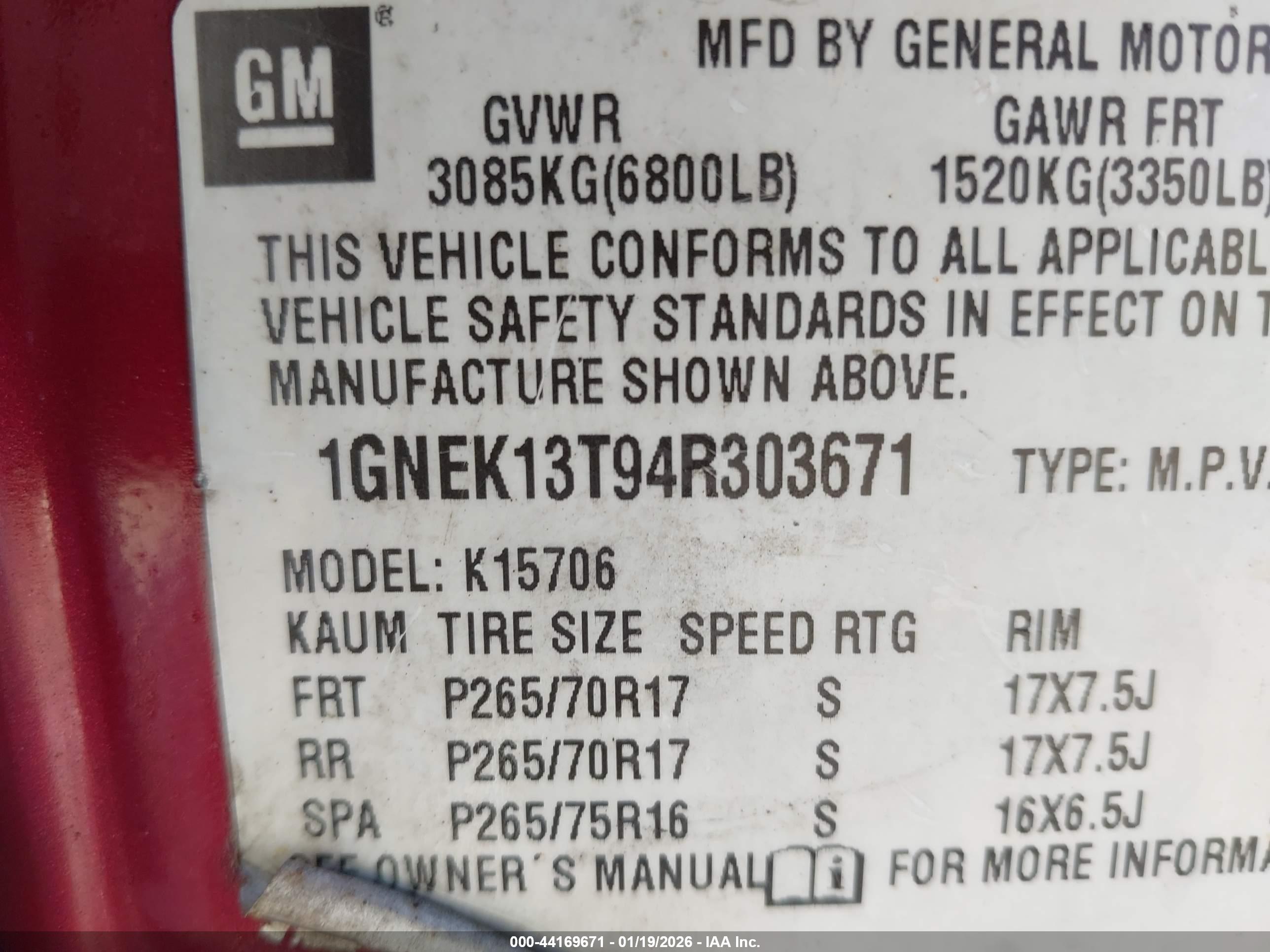 CHEVROLET TAHOE image 9