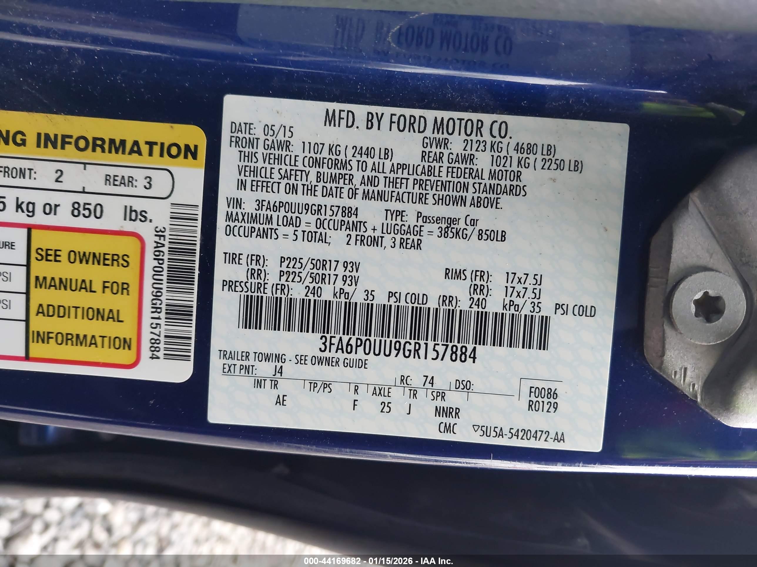 FORD FUSION image 9