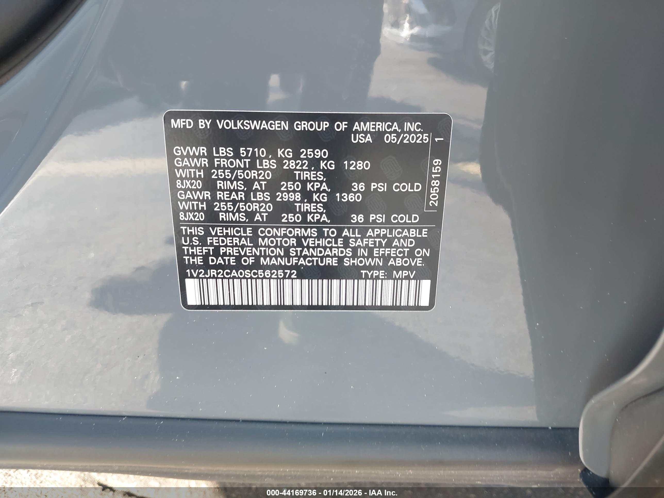 VOLKSWAGEN ATLAS image 9