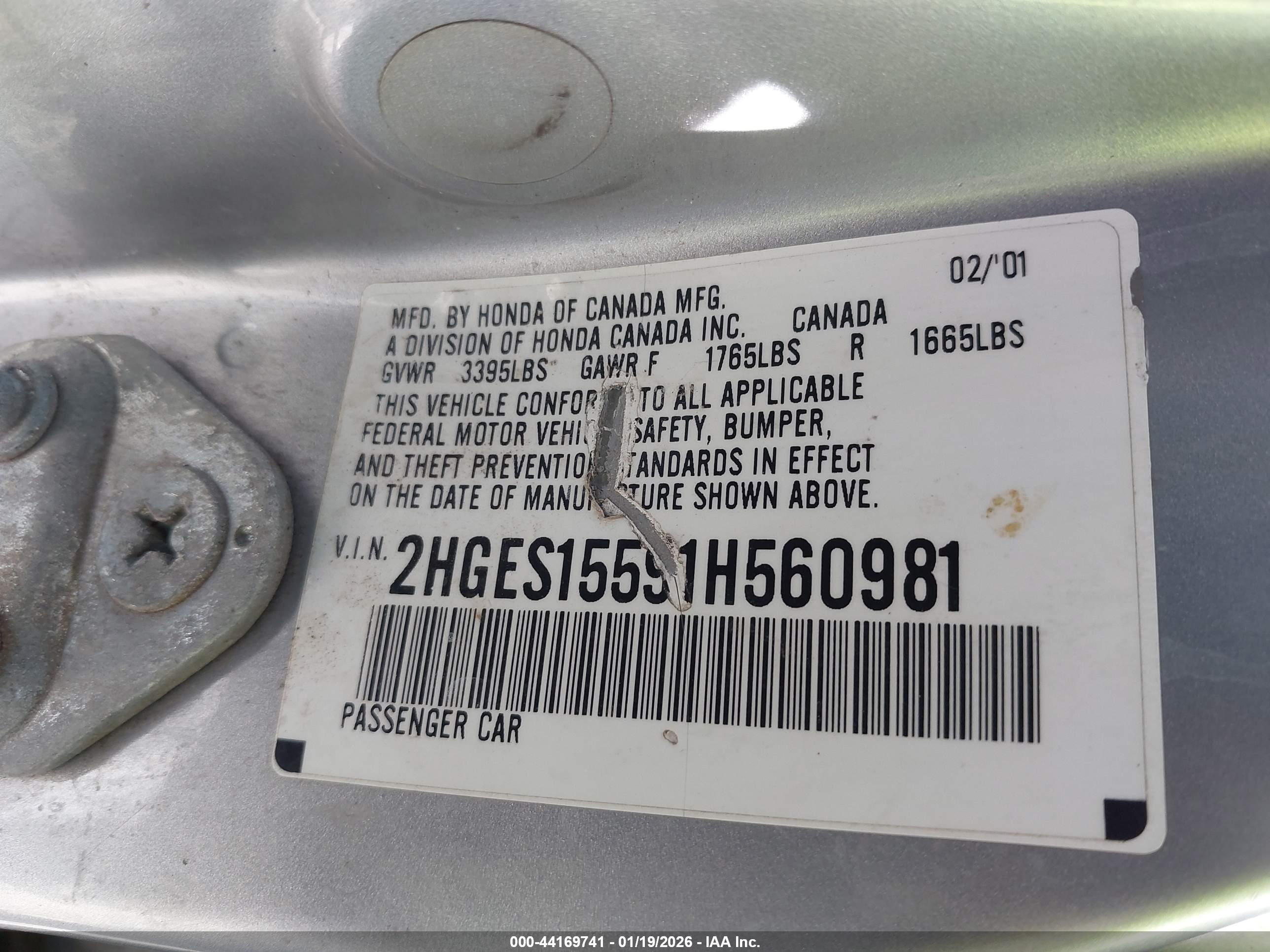 HONDA CIVIC image 9