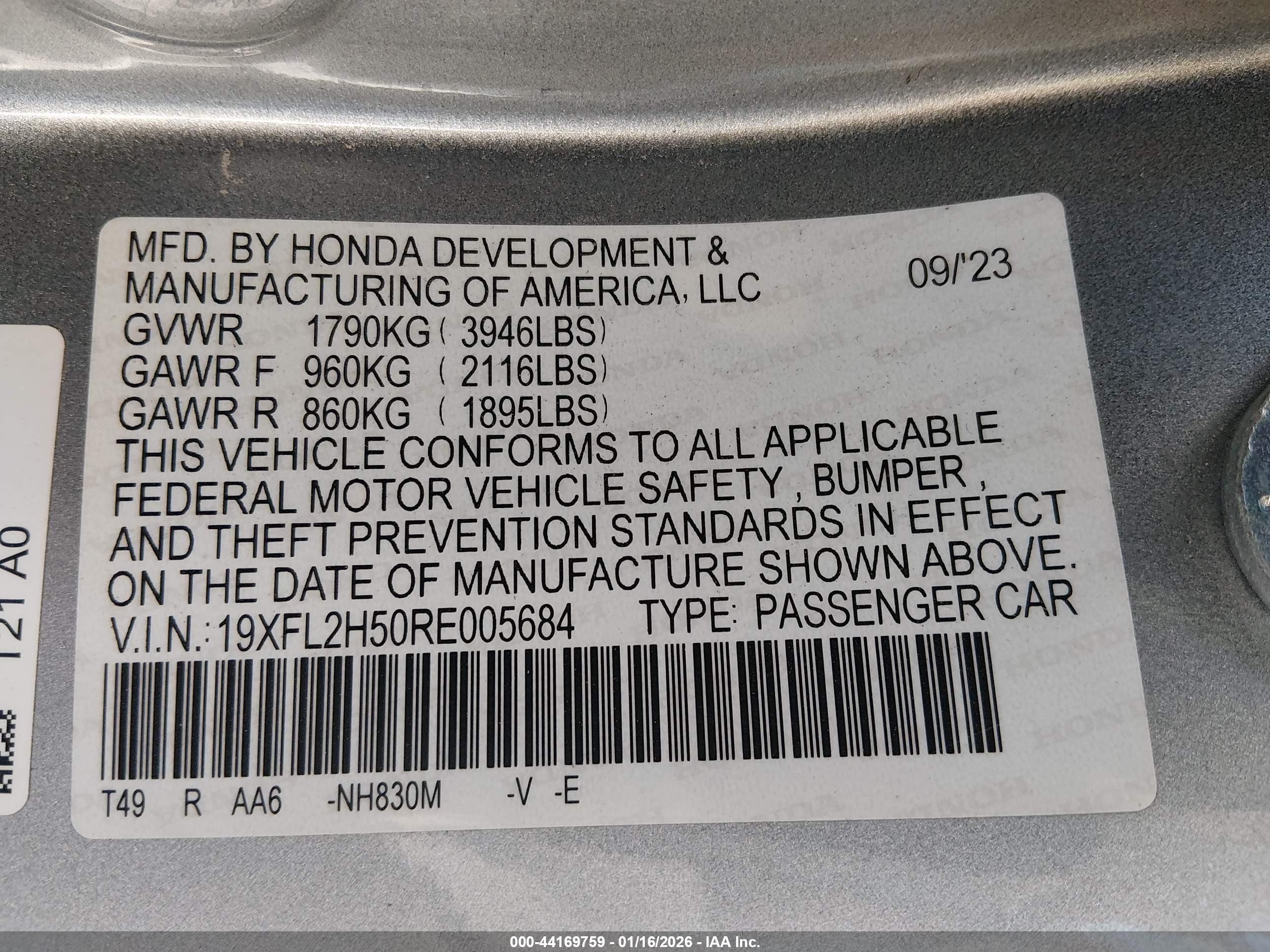 HONDA CIVIC image 9