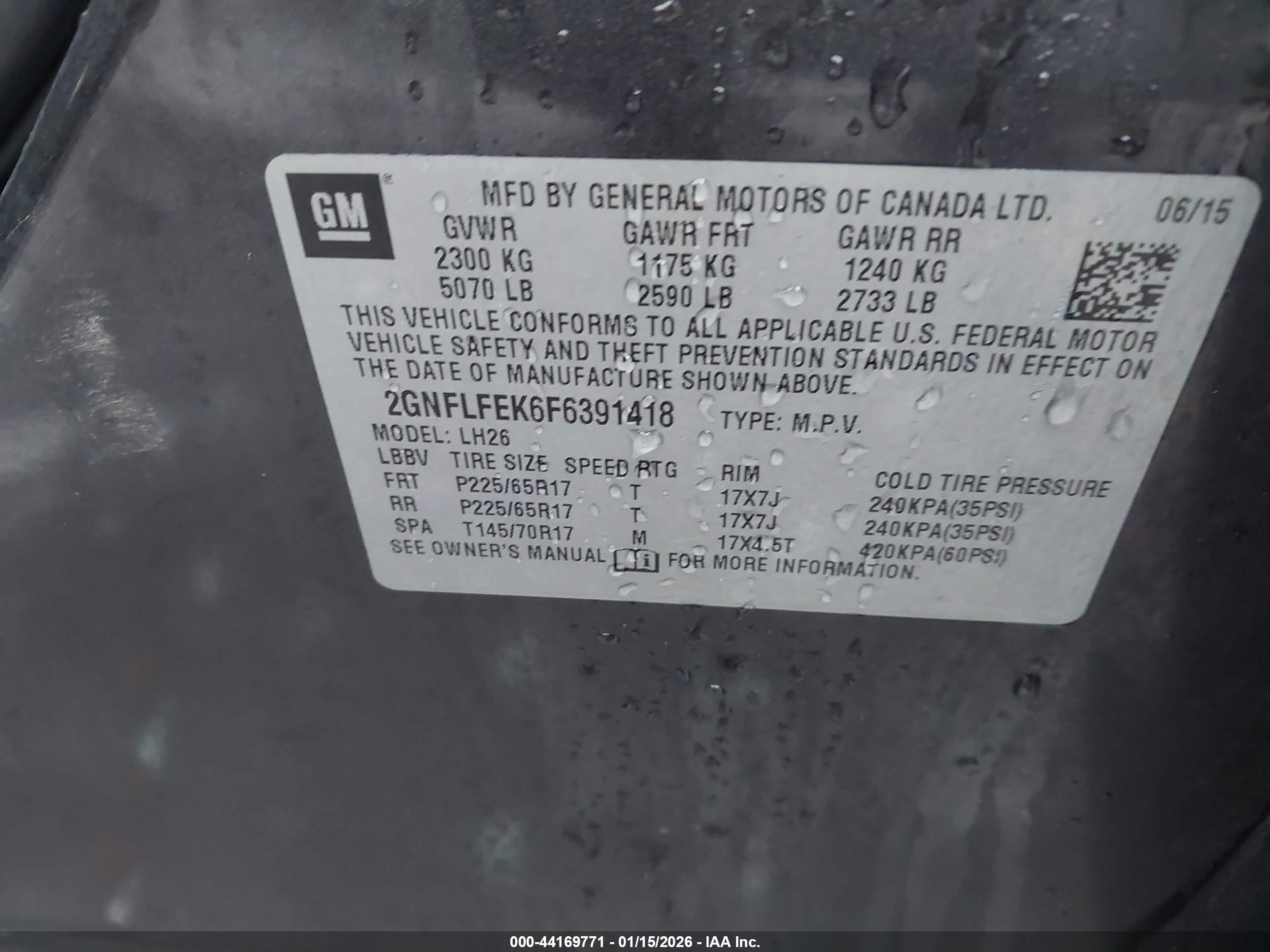 CHEVROLET EQUINOX image 9