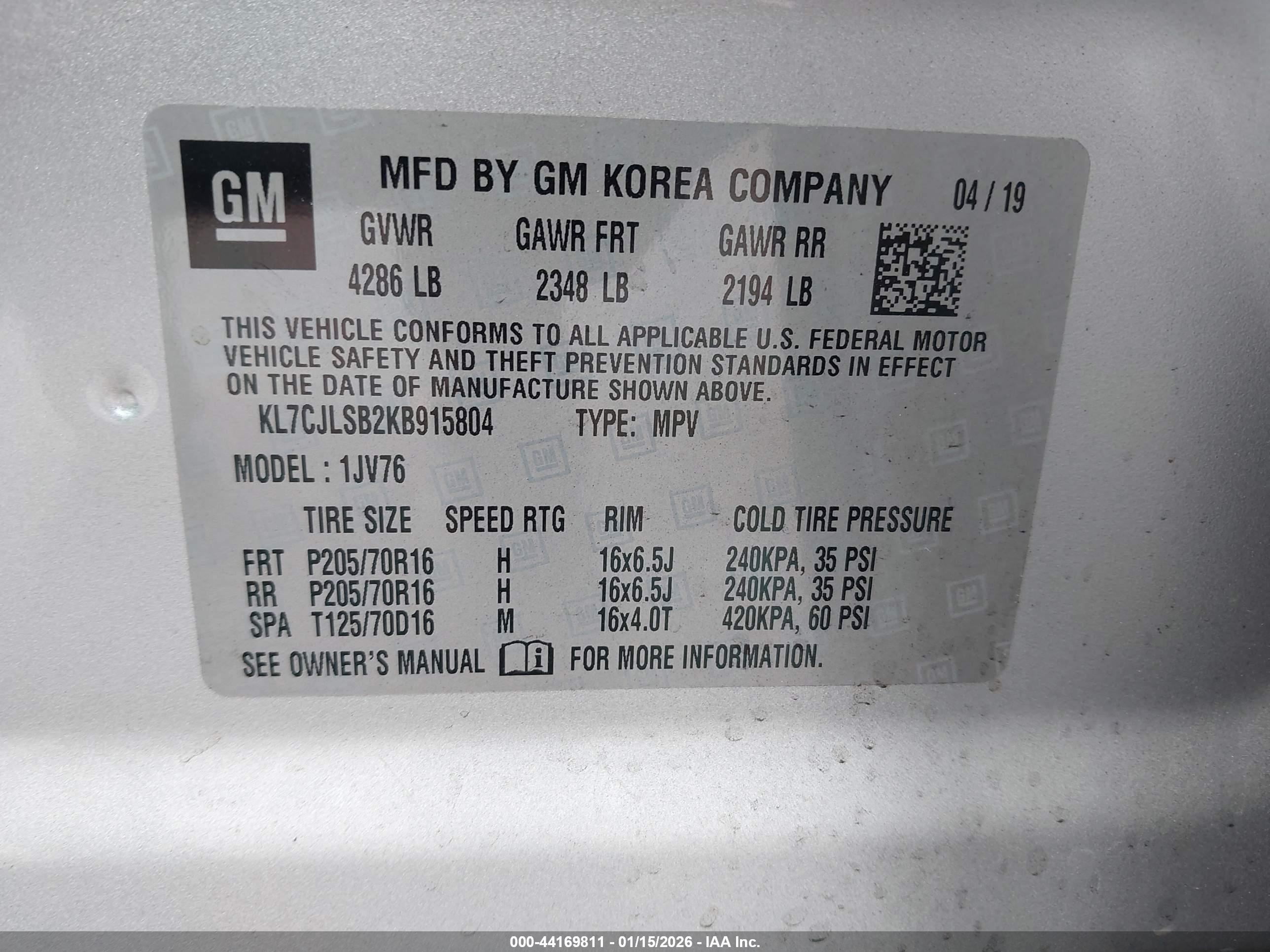 CHEVROLET TRAX image 9