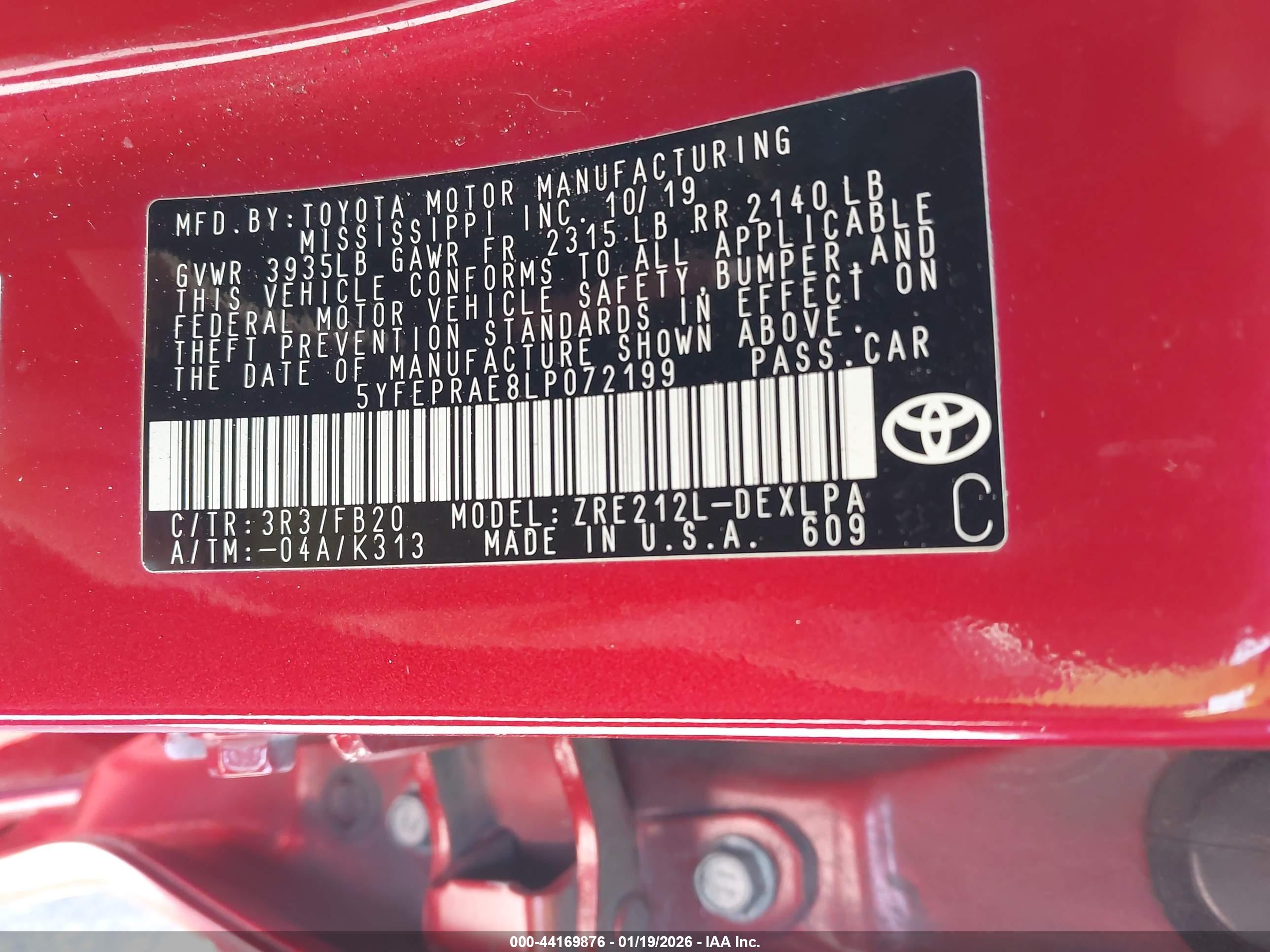 TOYOTA COROLLA image 9