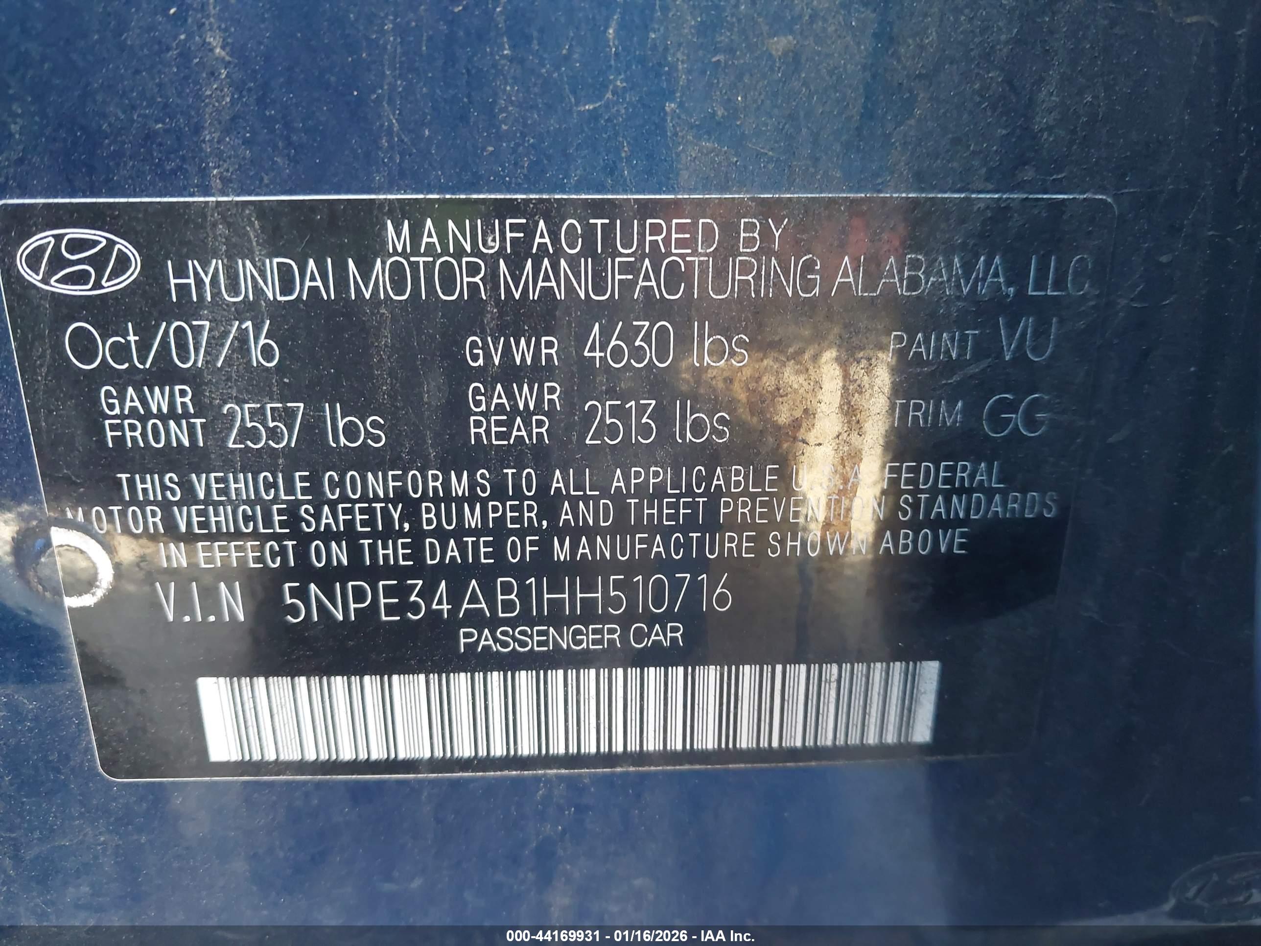 HYUNDAI SONATA image 9