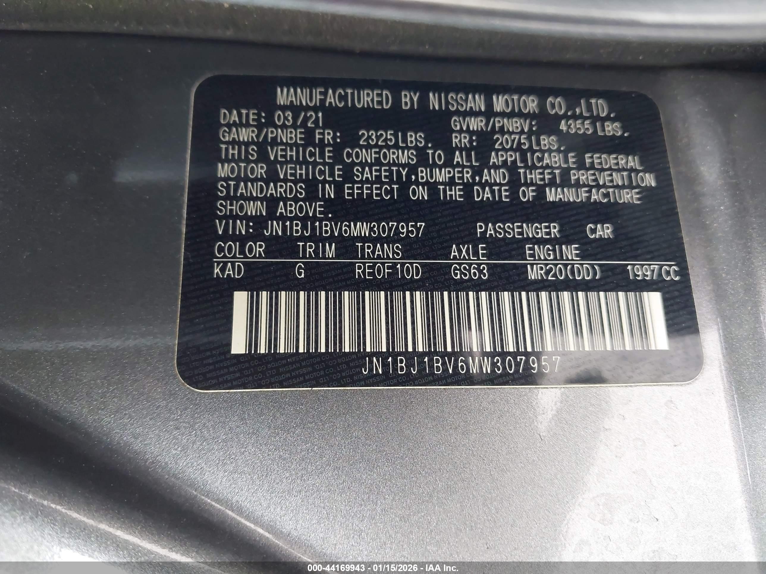 NISSAN ROGUE image 9