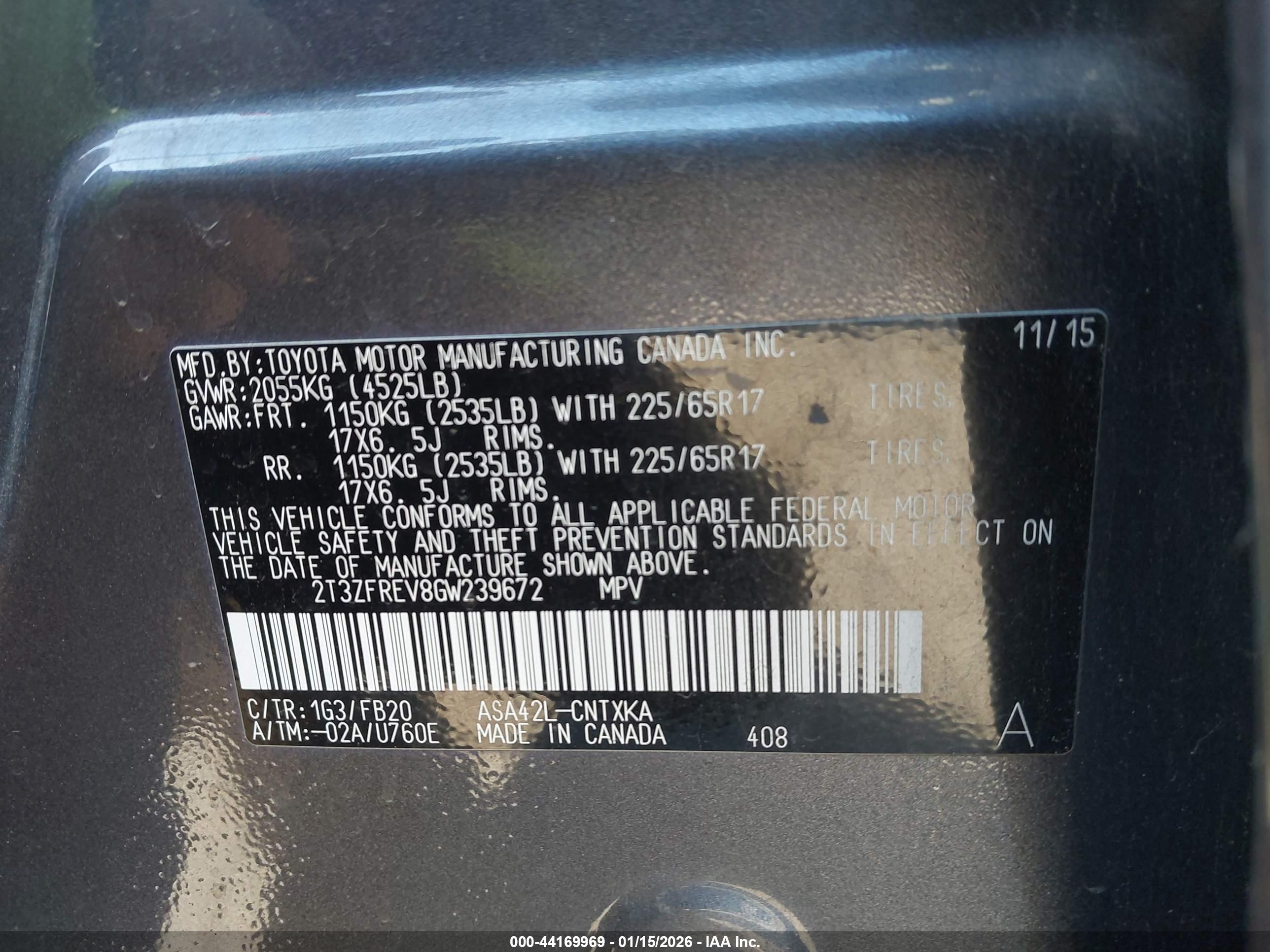 TOYOTA RAV4 image 9