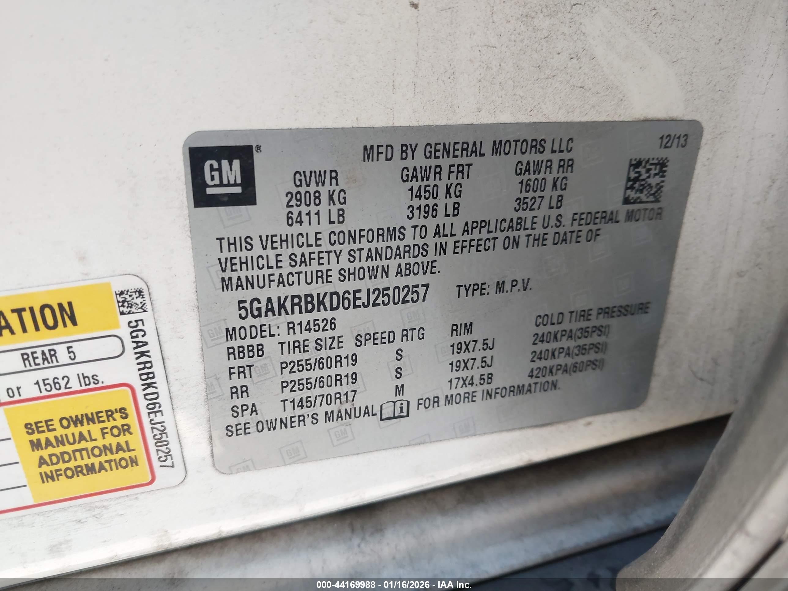 BUICK ENCLAVE image 9