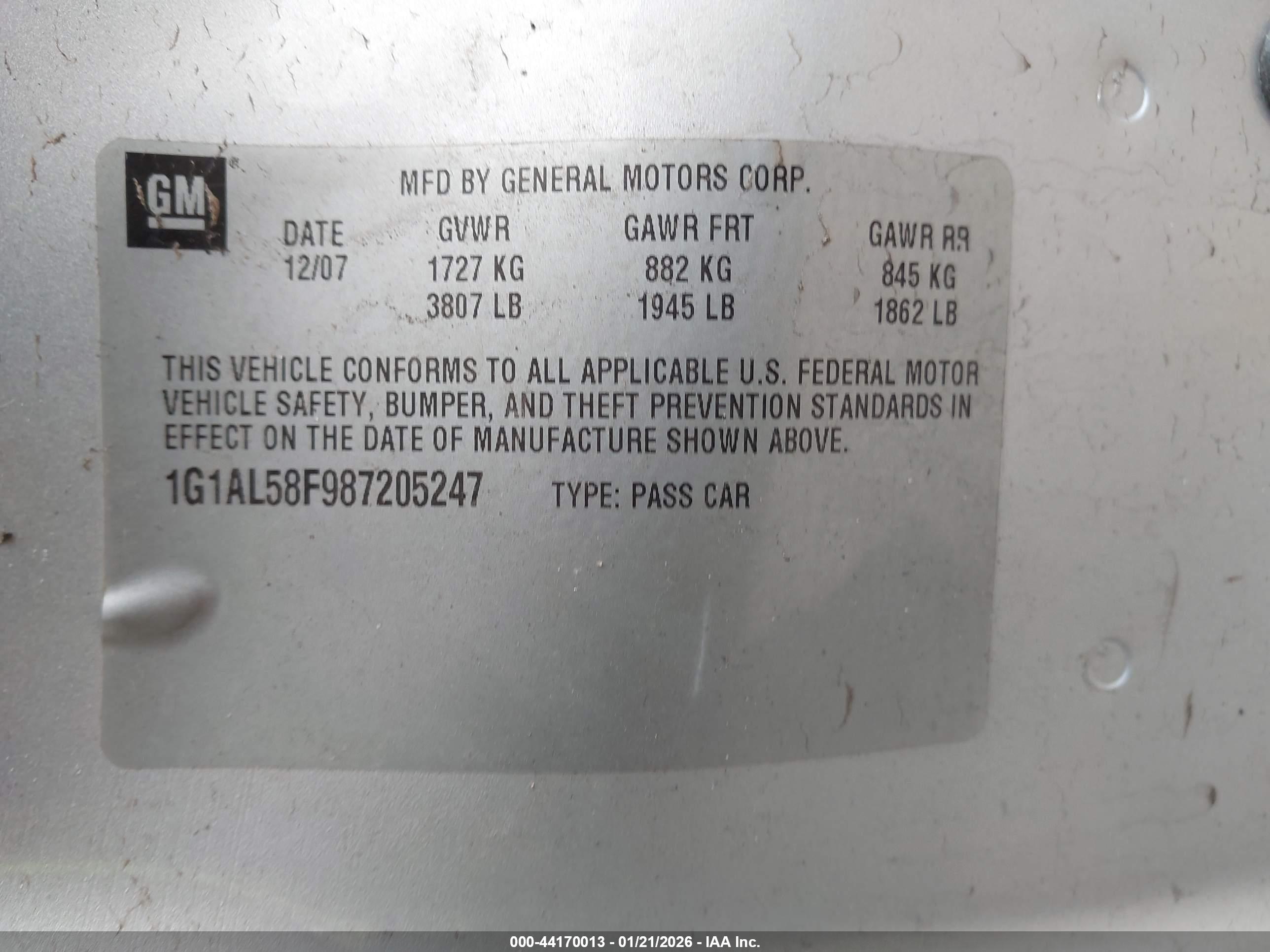 CHEVROLET COBALT image 9