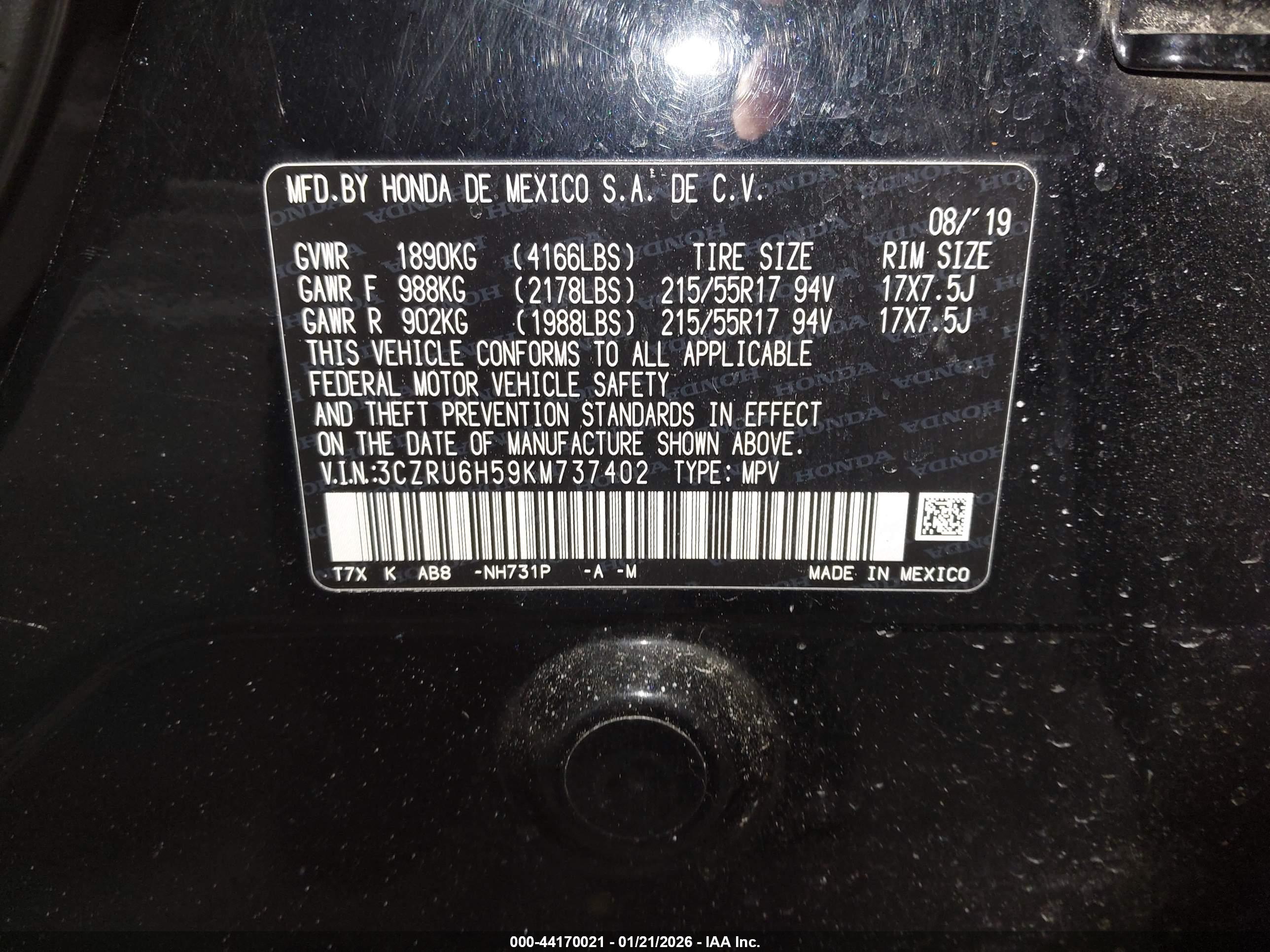 HONDA HR-V image 9