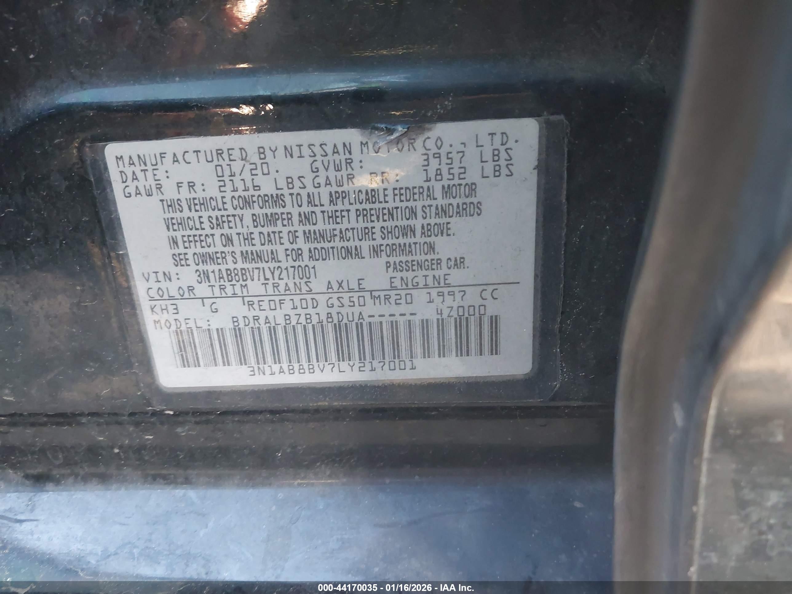NISSAN SENTRA image 9