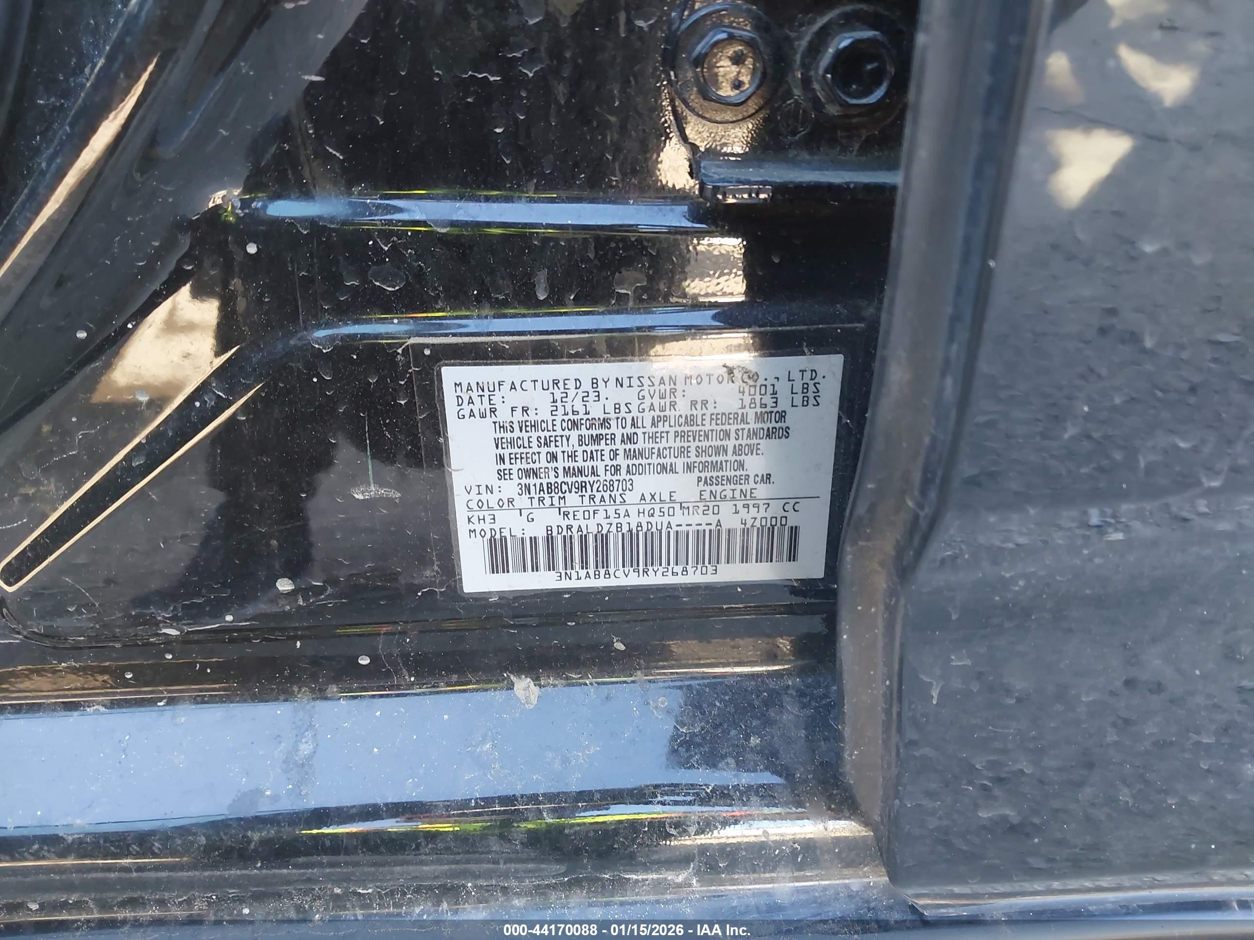 NISSAN SENTRA image 9