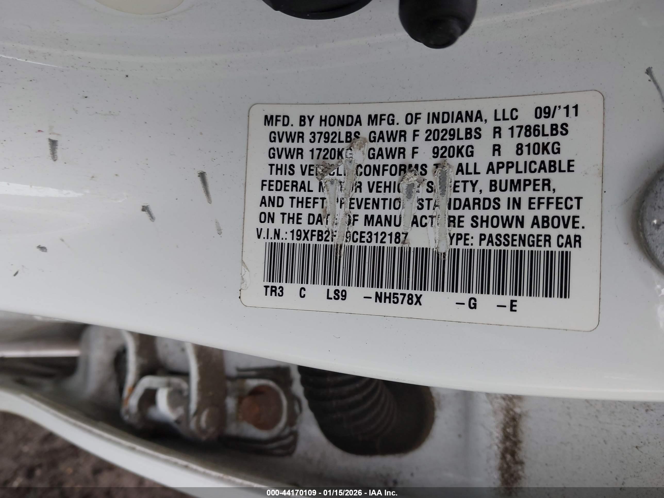 HONDA CIVIC image 7